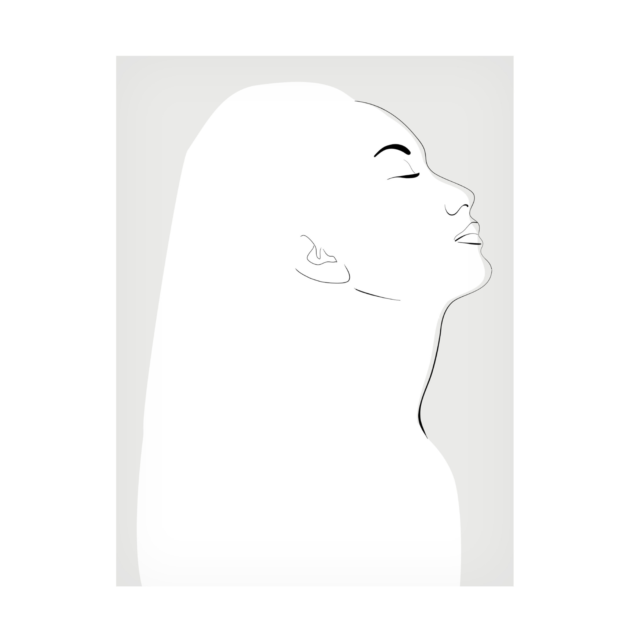 Canvas Wall Art - Rosana Laiz Blursbyai 'Orli portrait' Wall Art for Living Room, Bedroom, or Office Décor by Trademark Fine Art - 14 x 19 Inches