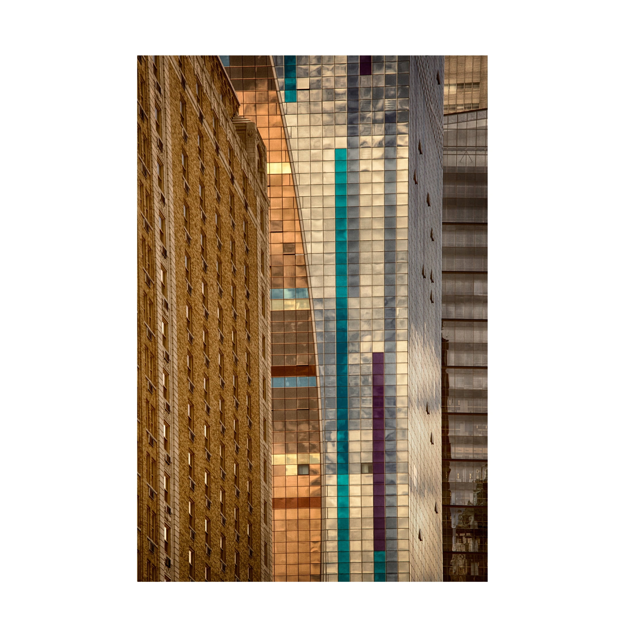 Canvas Wall Art - Roxana Labagnara '8Th Avenue' Wall Art for Living Room, Bedroom, or Office Décor by Trademark Fine Art - 22 x 32 Inches