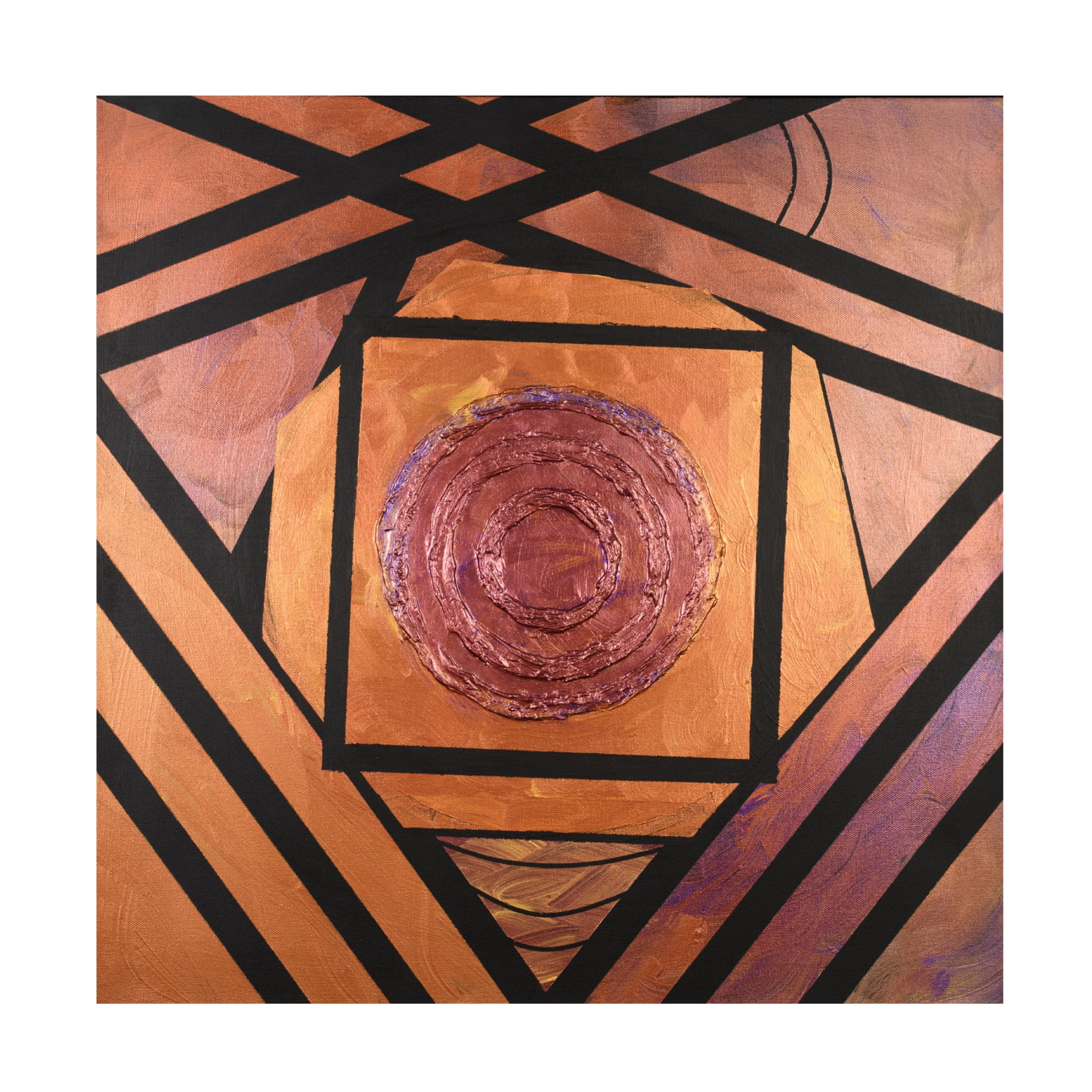 Canvas Wall Art - Roxy Wuz Here 'Just Royal' Wall Art for Living Room, Bedroom, or Office Décor by Trademark Fine Art - 24 x 24 Inches
