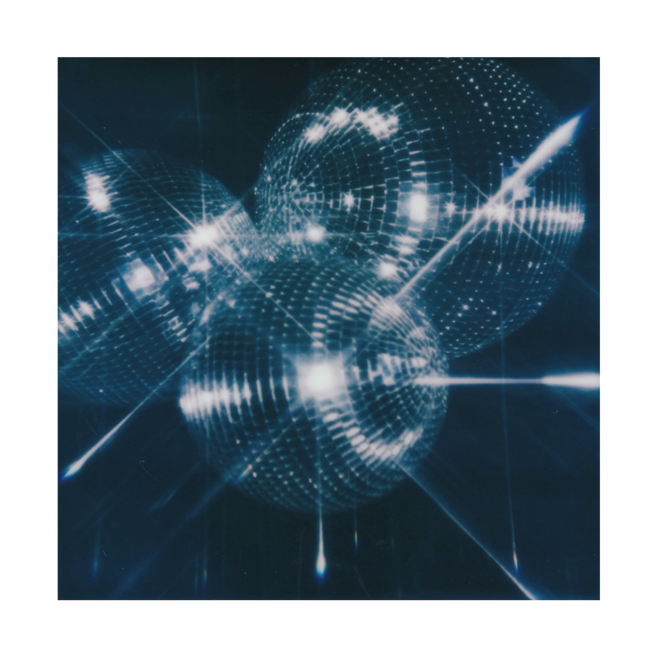 Canvas Wall Art - Samantha Hearn 'Disco Balls On Film' Wall Art for Living Room, Bedroom, or Office D?cor by Trademark Fine Art - 35 x 35 Inches
