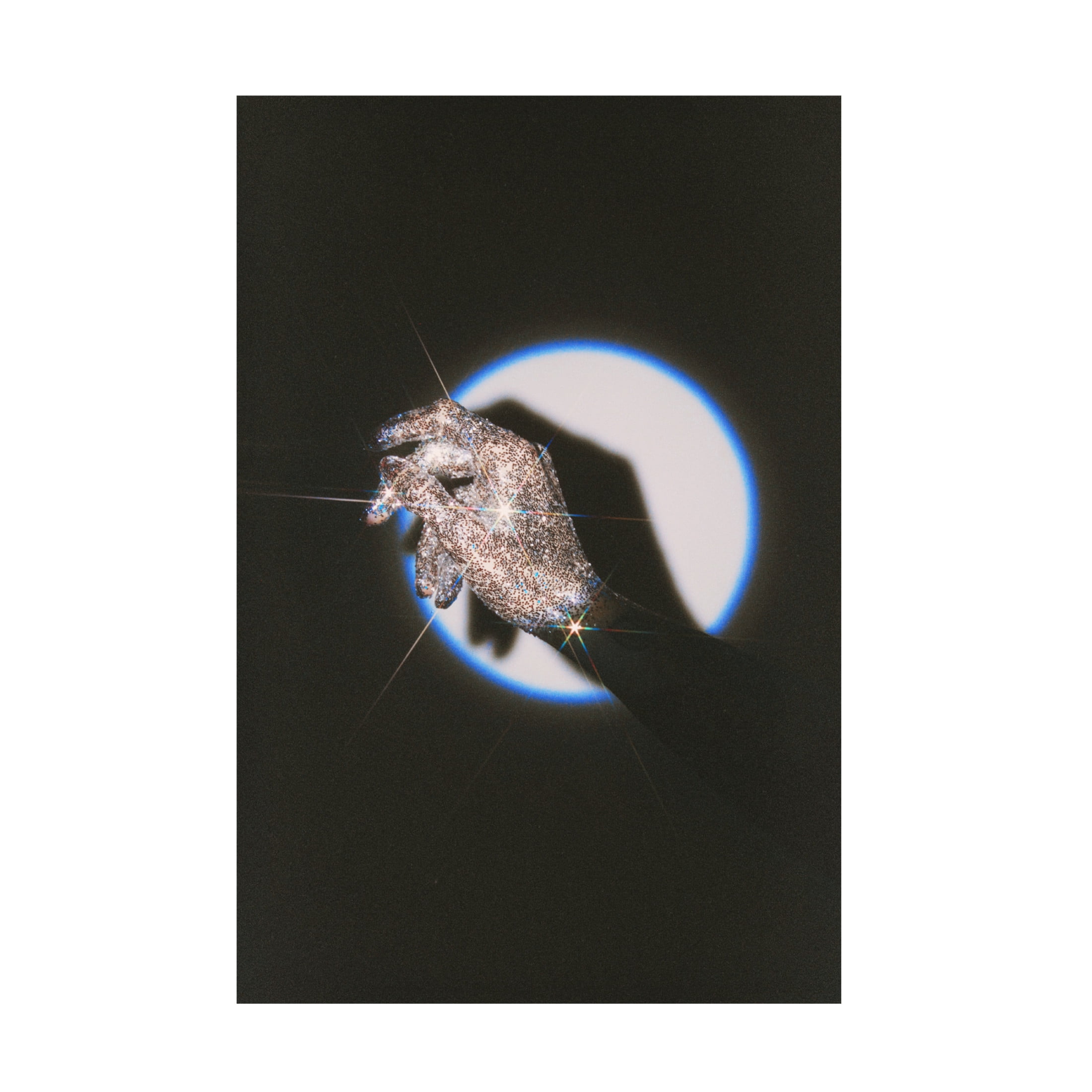 Canvas Wall Art - Samantha Hearn 'Glitter Hand' Wall Art for Living Room, Bedroom, or Office D?cor by Trademark Fine Art - 16 x 24 Inches