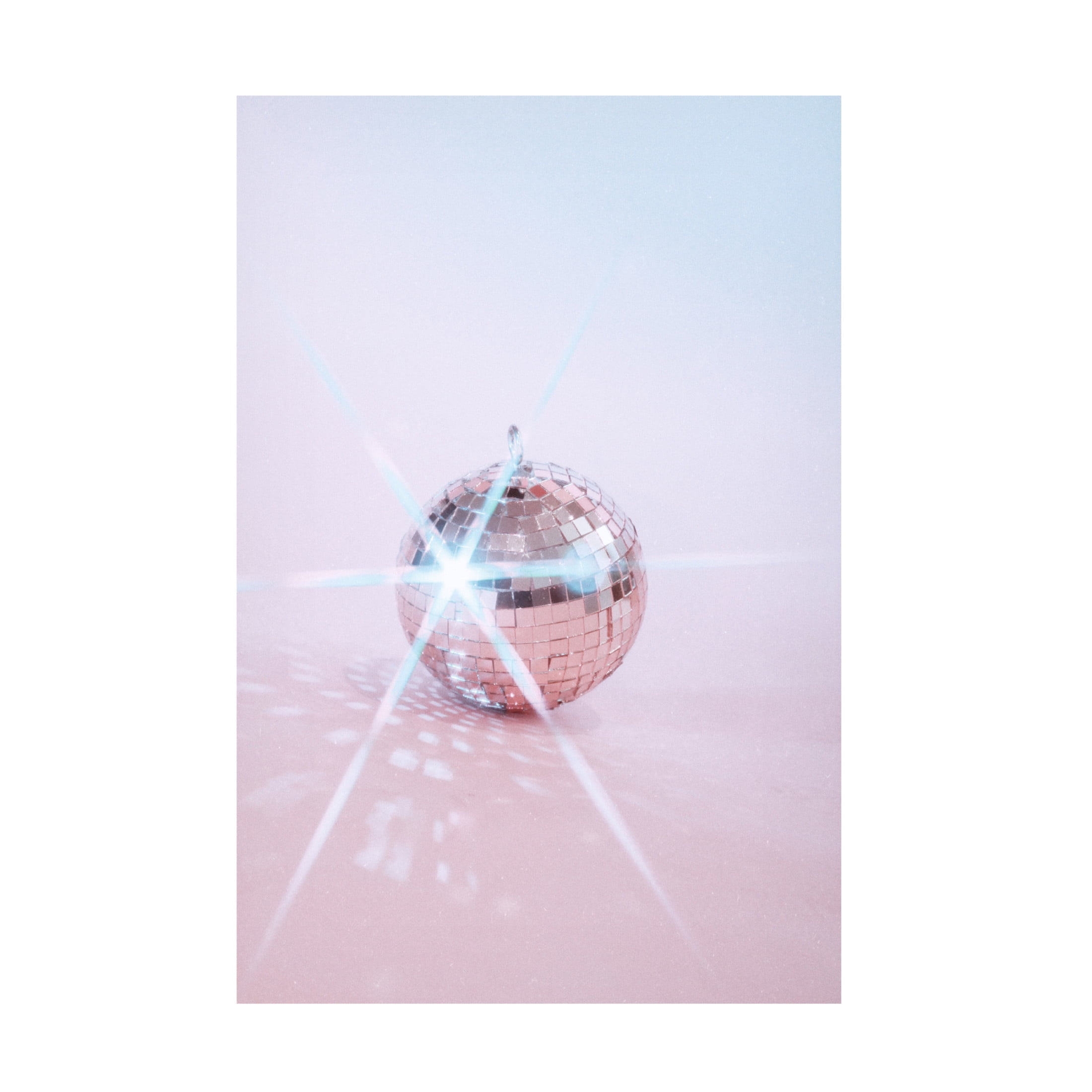Canvas Wall Art - Samantha Hearn 'Tiny Disco Ball' Wall Art for Living Room, Bedroom, or Office D?cor by Trademark Fine Art - 22 x 32 Inches