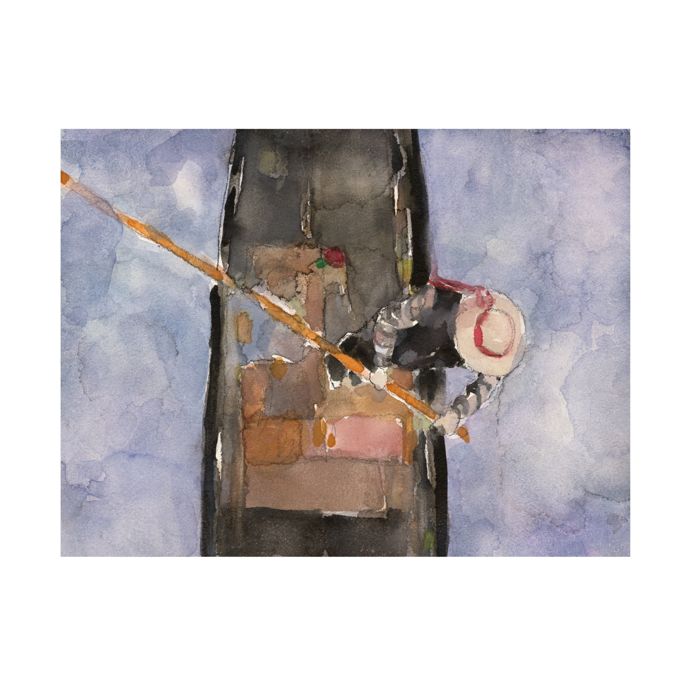 Canvas Wall Art - Samuel Dixon 'Above the Gondola I' Wall Art for Living Room, Bedroom, or Office Décor by Trademark Fine Art - 19 x 14 Inches