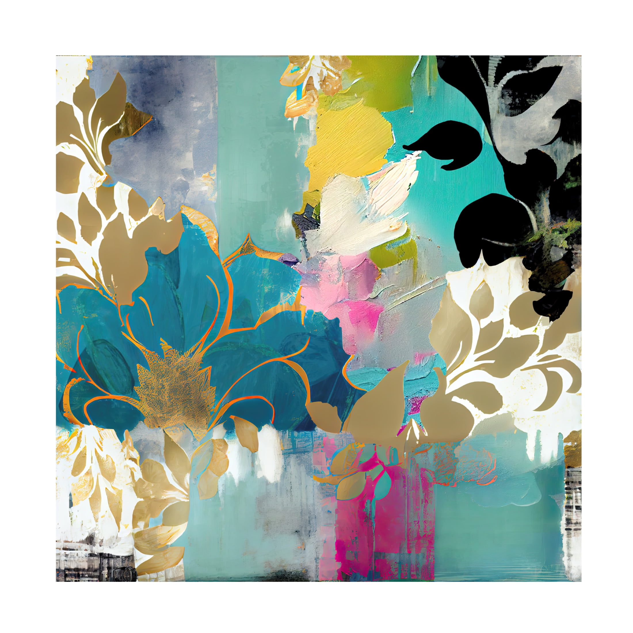Canvas Wall Art - Sasha 'Amelia's False Alarm' Wall Art for Living Room, Bedroom, or Office Décor by Trademark Fine Art - 24 x 24 Inches