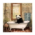 thumbnail image 1 of Canvas Wall Art - Sasha 'Bathtime 22' Wall Art for Living Room, Bedroom, or Office Décor by Trademark Fine Art - 14 x 14 Inches, 1 of 4