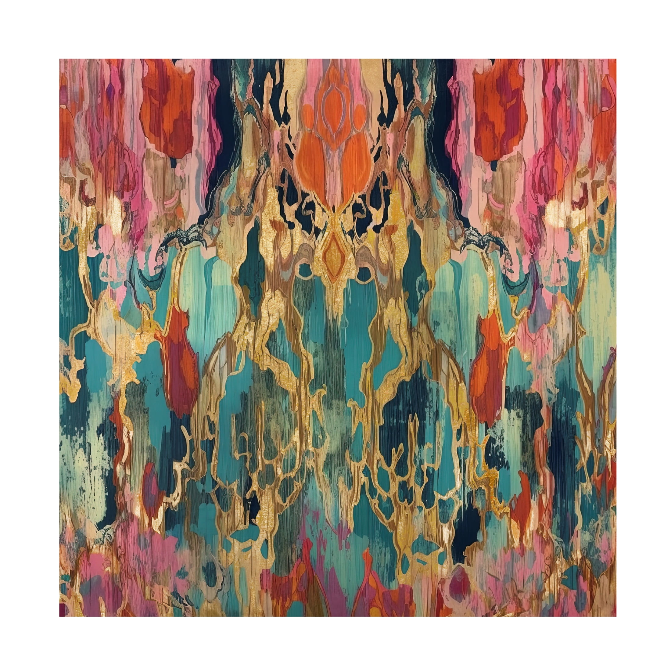 Canvas Wall Art - Sasha 'Enticements I' Wall Art for Living Room, Bedroom, or Office Décor by Trademark Fine Art - 14 x 14 Inches