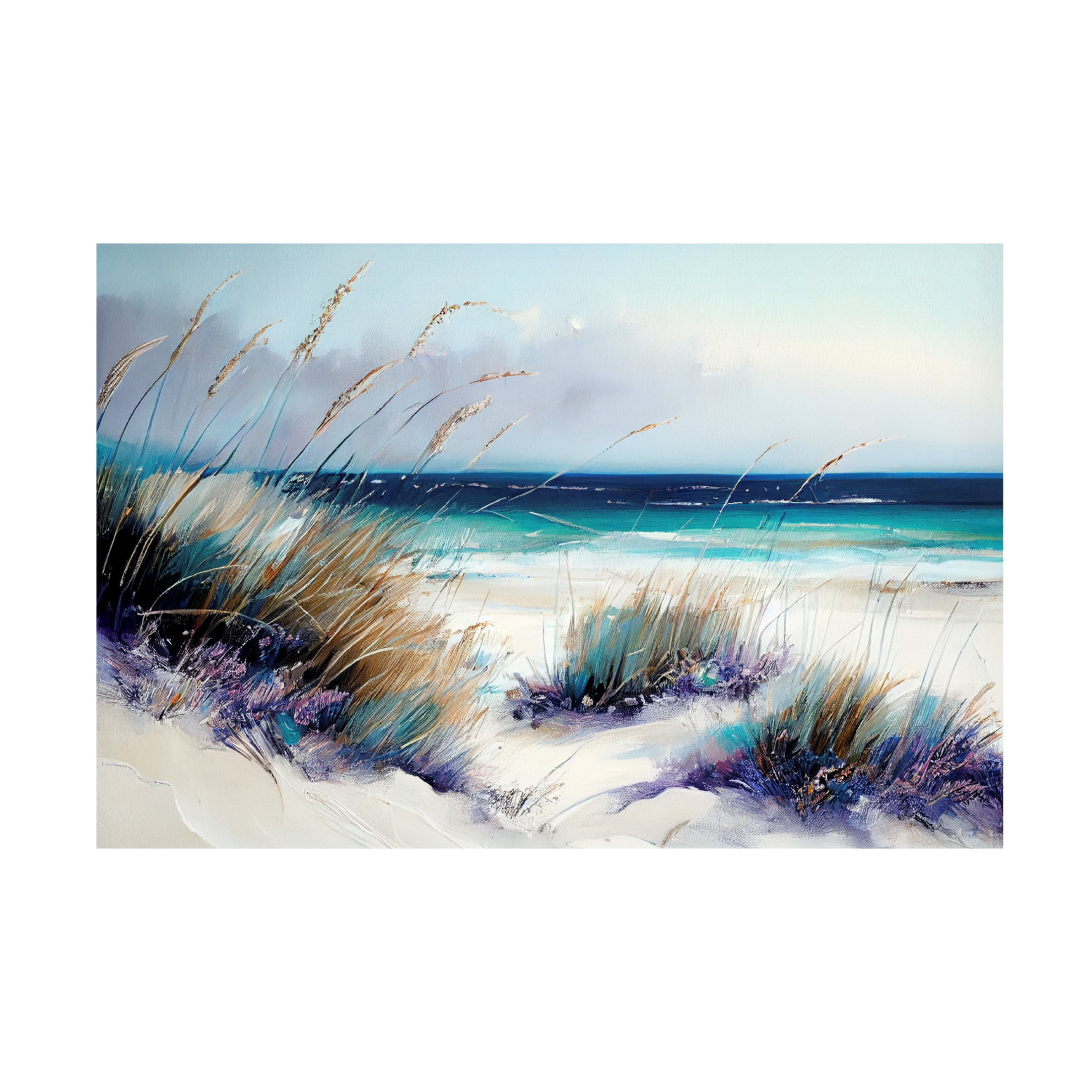 Canvas Wall Art - Sasha 'Euphoria VII' Wall Art for Living Room, Bedroom, or Office Décor by Trademark Fine Art - 47 x 30 Inches