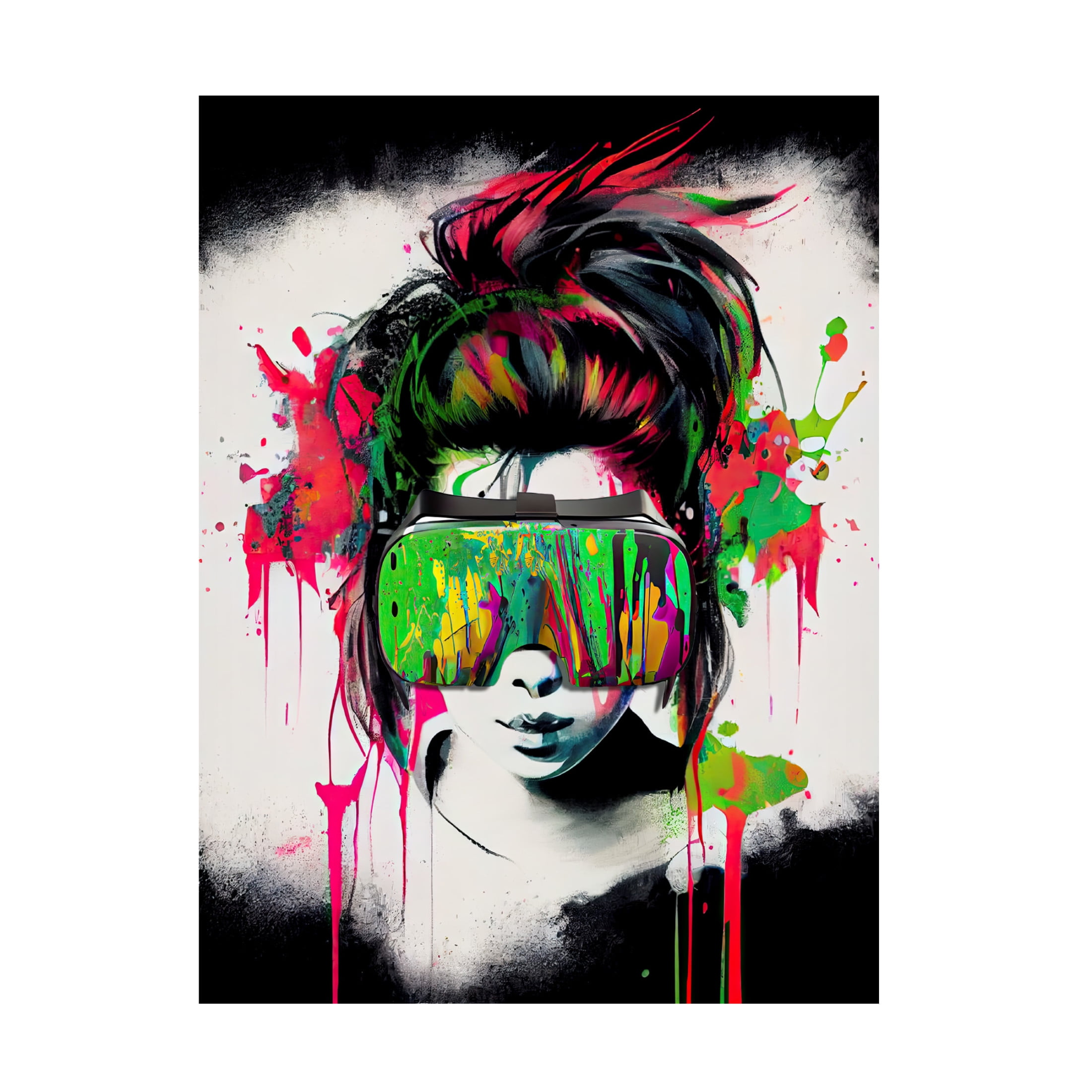 Canvas Wall Art - Sasha 'Game Boss II' Wall Art for Living Room, Bedroom, or Office Décor by Trademark Fine Art - 24 x 32 Inches