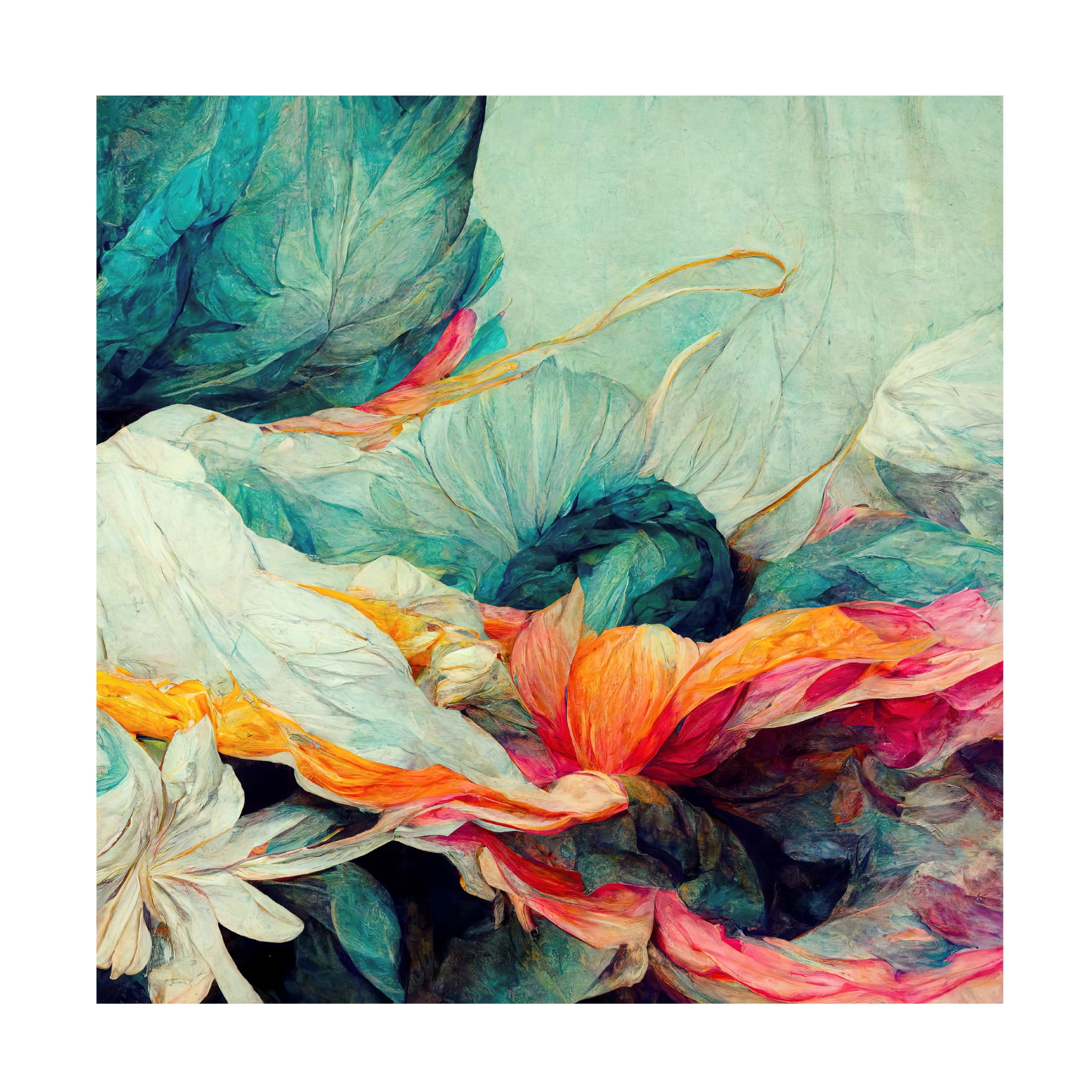 Canvas Wall Art - Sasha 'K Dreams I' Wall Art for Living Room, Bedroom, or Office Décor by Trademark Fine Art - 14 x 14 Inches
