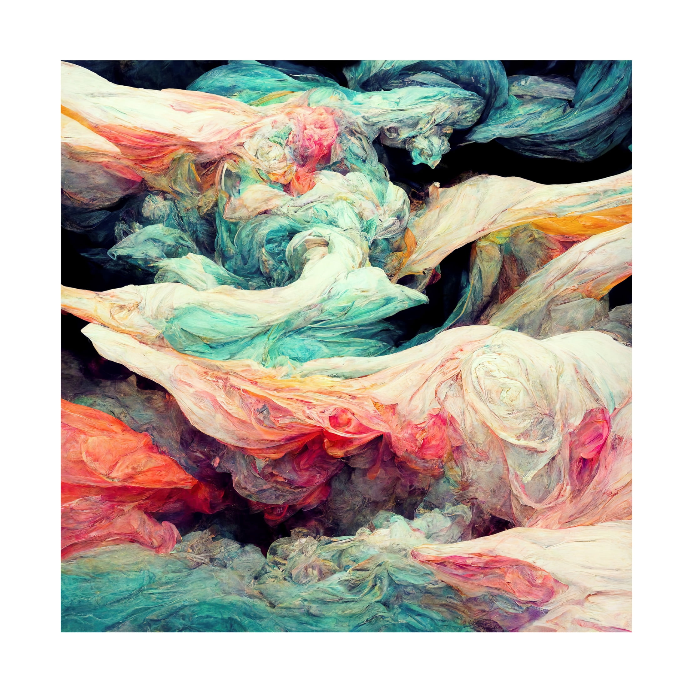 Canvas Wall Art - Sasha 'K Dreams II' Wall Art for Living Room, Bedroom, or Office Décor by Trademark Fine Art - 18 x 18 Inches