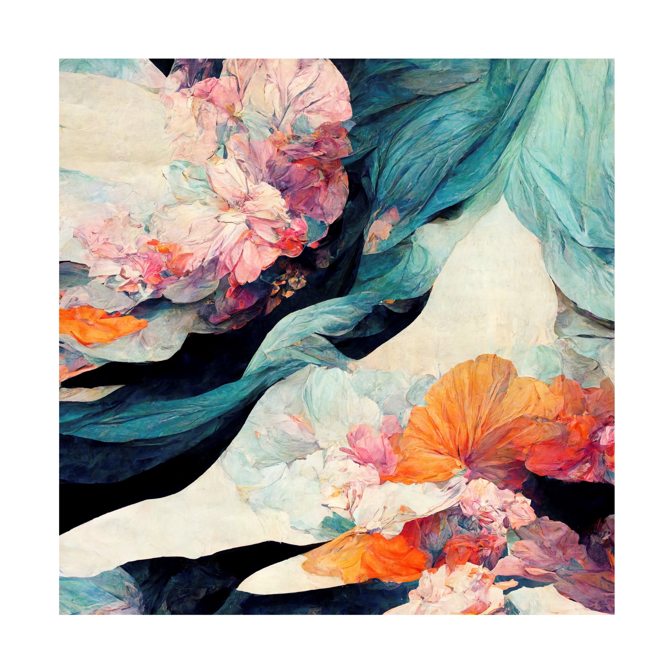 Canvas Wall Art - Sasha 'K Dreams IV' Wall Art for Living Room, Bedroom, or Office Décor by Trademark Fine Art - 14 x 14 Inches