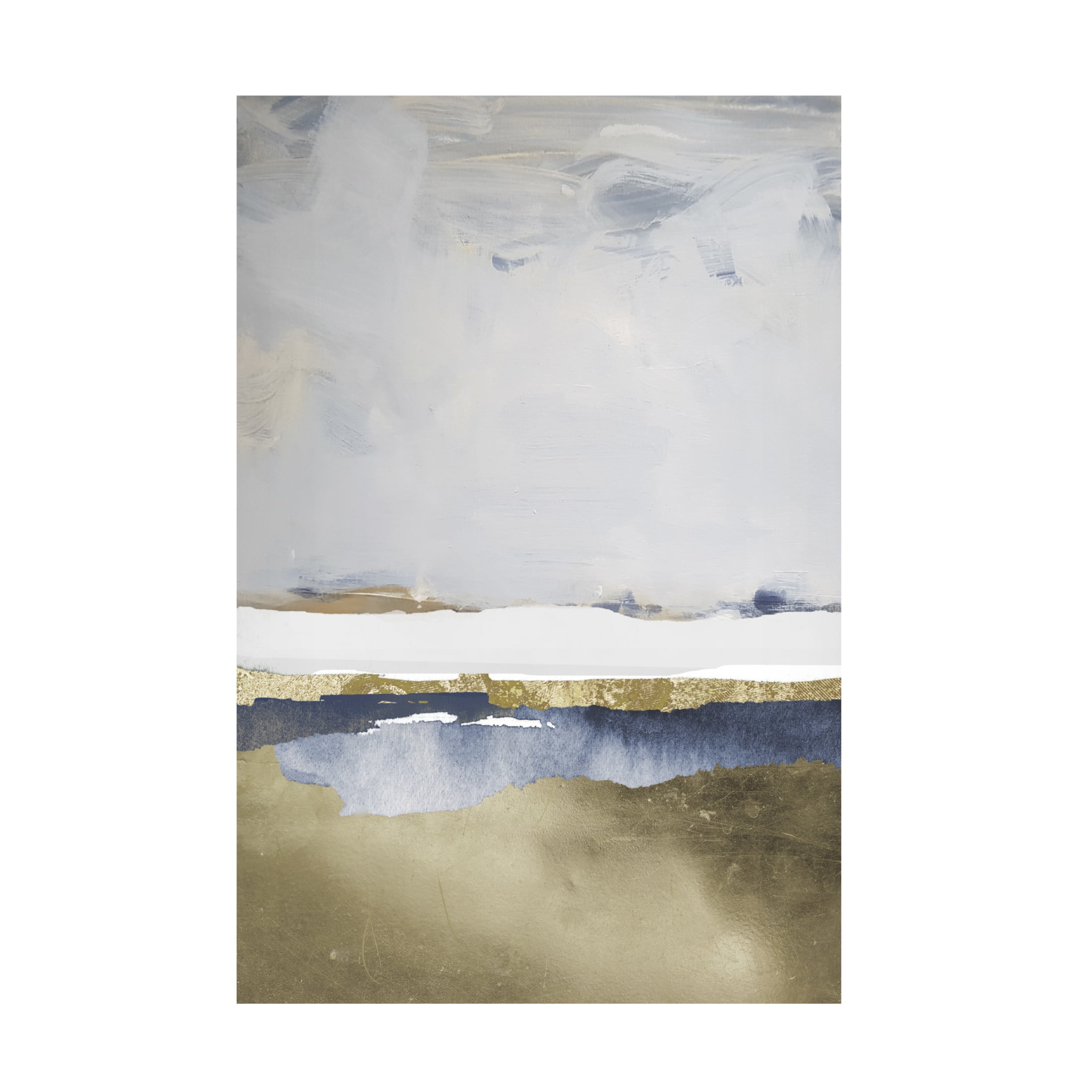 Canvas Wall Art - Sasha 'Little Lake' Wall Art for Living Room, Bedroom, or Office Décor by Trademark Fine Art - 12 x 19 Inches