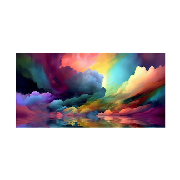 Canvas Wall Art - Sasha 'Part of the Plan' Wall Art for Living Room, Bedroom, or Office Décor by Trademark Fine Art - 19 x 10 Inches