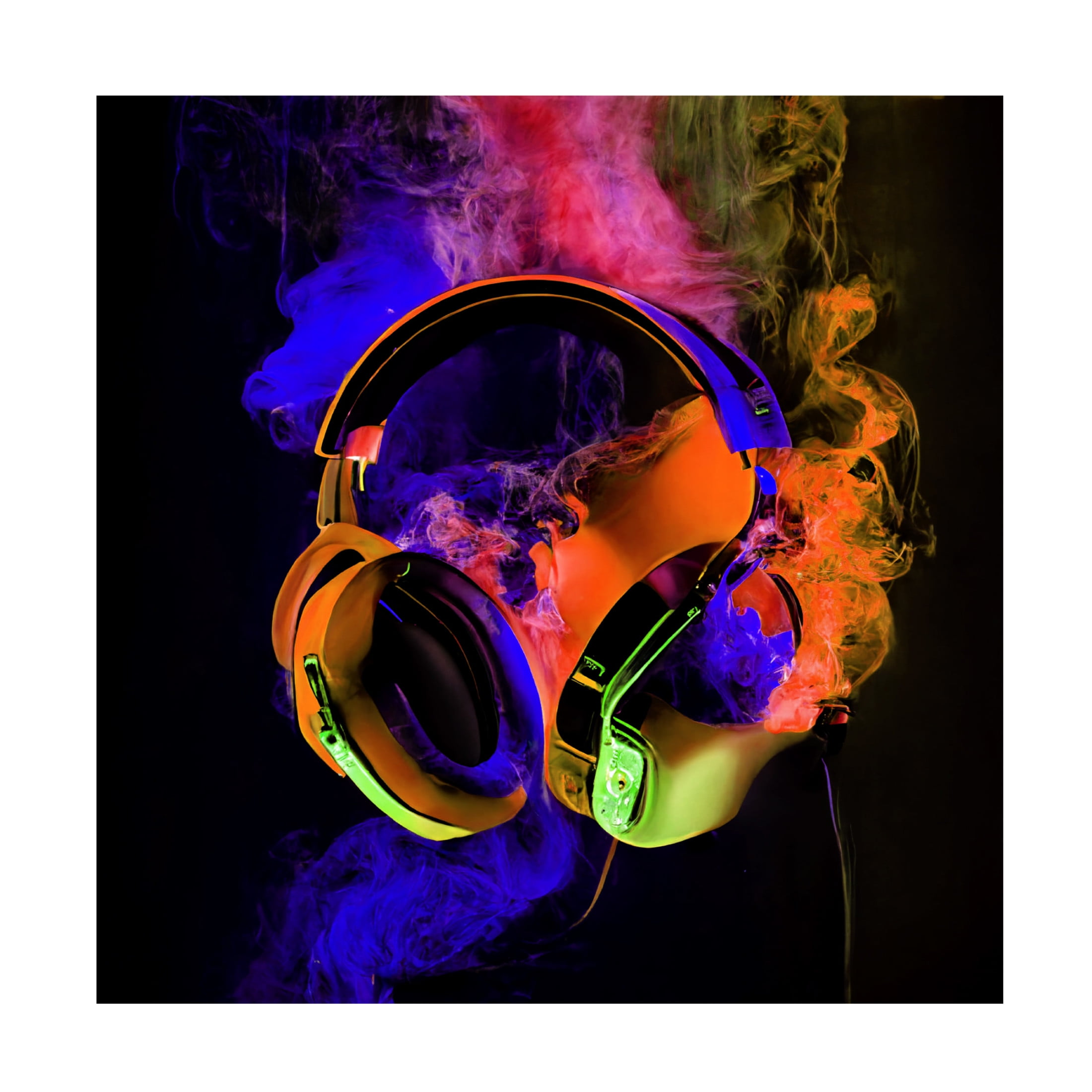 Canvas Wall Art - Sasha 'Power Play I' Wall Art for Living Room, Bedroom, or Office Décor by Trademark Fine Art - 35 x 35 Inches