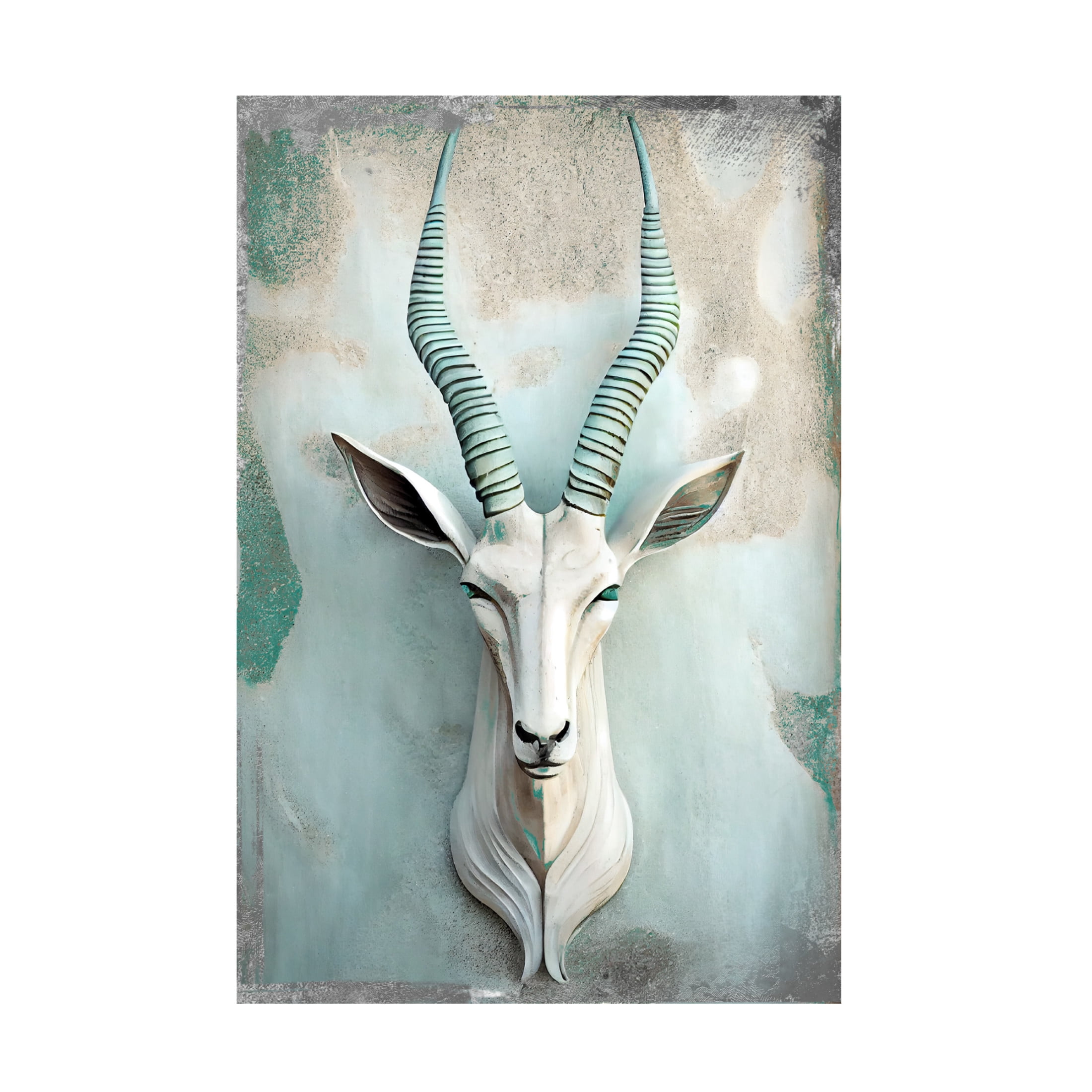 Canvas Wall Art - Sasha 'Rainmaker' Wall Art for Living Room, Bedroom, or Office Décor by Trademark Fine Art - 30 x 47 Inches