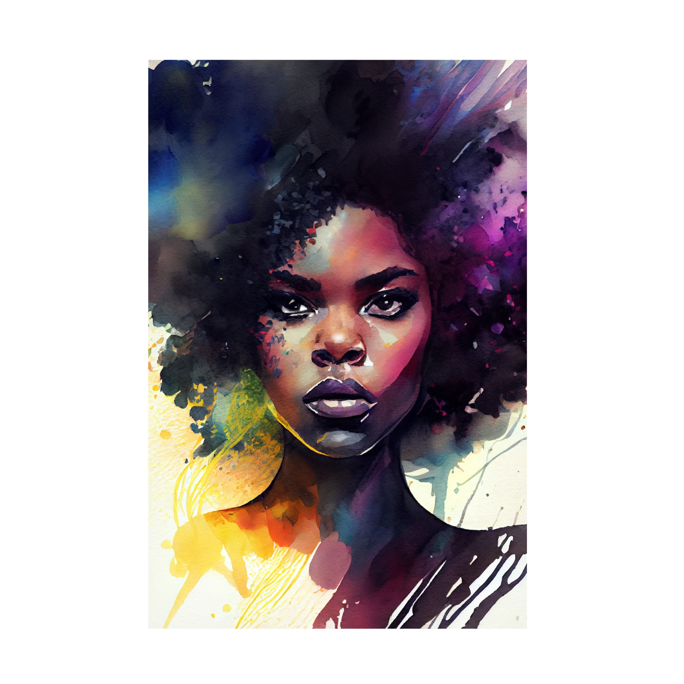 Canvas Wall Art - Sasha 'Rise III' Wall Art for Living Room, Bedroom, or Office Décor by Trademark Fine Art - 30 x 47 Inches