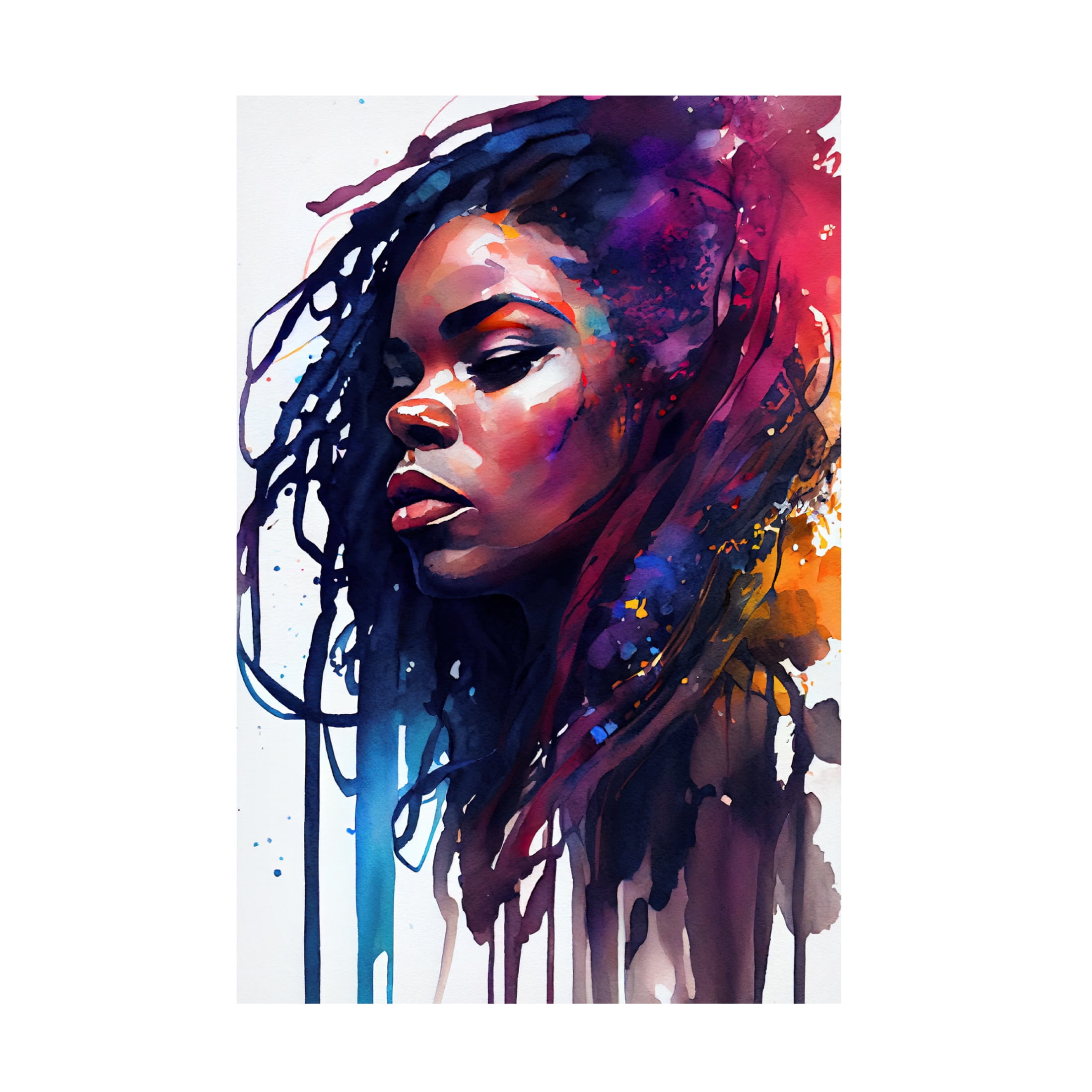 Canvas Wall Art - Sasha 'Rise IV' Wall Art for Living Room, Bedroom, or Office Décor by Trademark Fine Art - 22 x 32 Inches