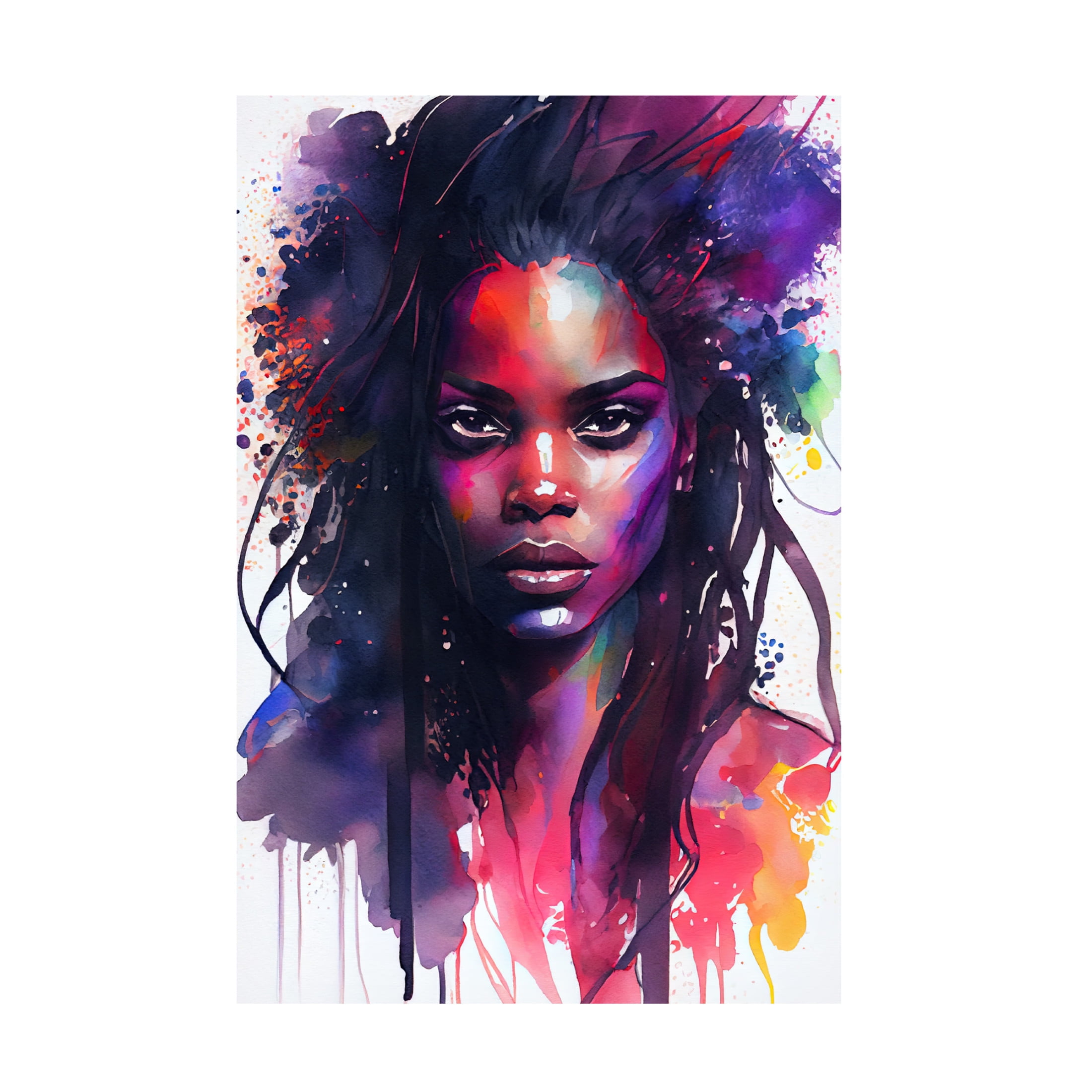 Canvas Wall Art - Sasha 'Rise VI' Wall Art for Living Room, Bedroom, or Office Décor by Trademark Fine Art - 22 x 32 Inches