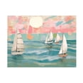 thumbnail image 1 of Canvas Wall Art - Sasha 'Sailing III' Wall Art for Living Room, Bedroom, or Office DÃ©cor by Trademark Fine Art - 32 x 24 Inches, 1 of 4