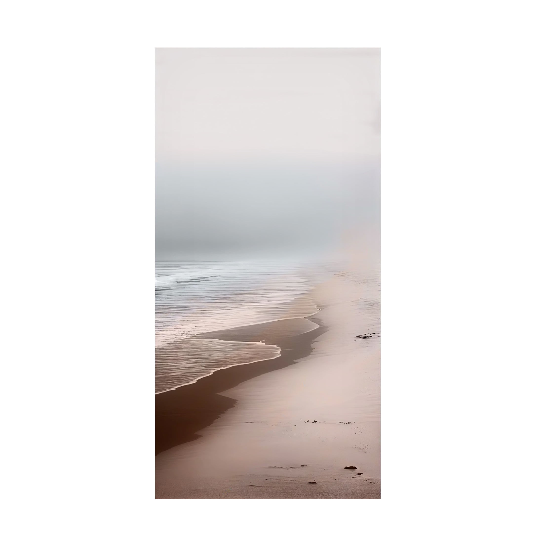 Canvas Wall Art - Sasha 'Take Me Down to the Sea Again' Wall Art for Living Room, Bedroom, or Office Décor by Trademark Fine Art - 16 x 32 Inches