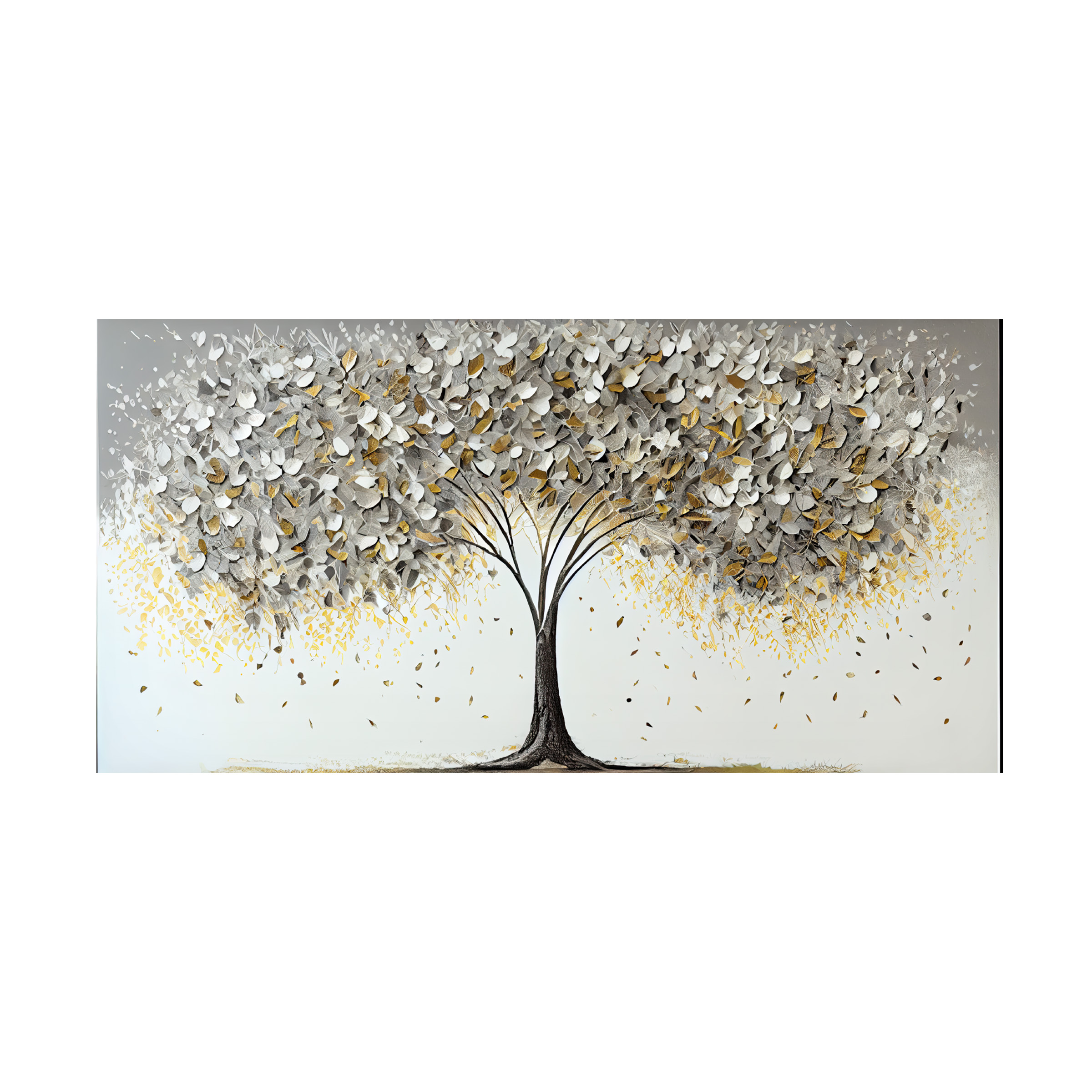 Canvas Wall Art - Sasha 'Thrive' Wall Art for Living Room, Bedroom, or Office Décor by Trademark Fine Art - 32 x 16 Inches - 32x16