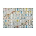 thumbnail image 1 of Canvas Wall Art - Satoshi Iwata 'Colorful Apartment' Wall Art for Living Room, Bedroom, or Office Décor by Trademark Fine Art - 24 x 16 Inches, 1 of 4