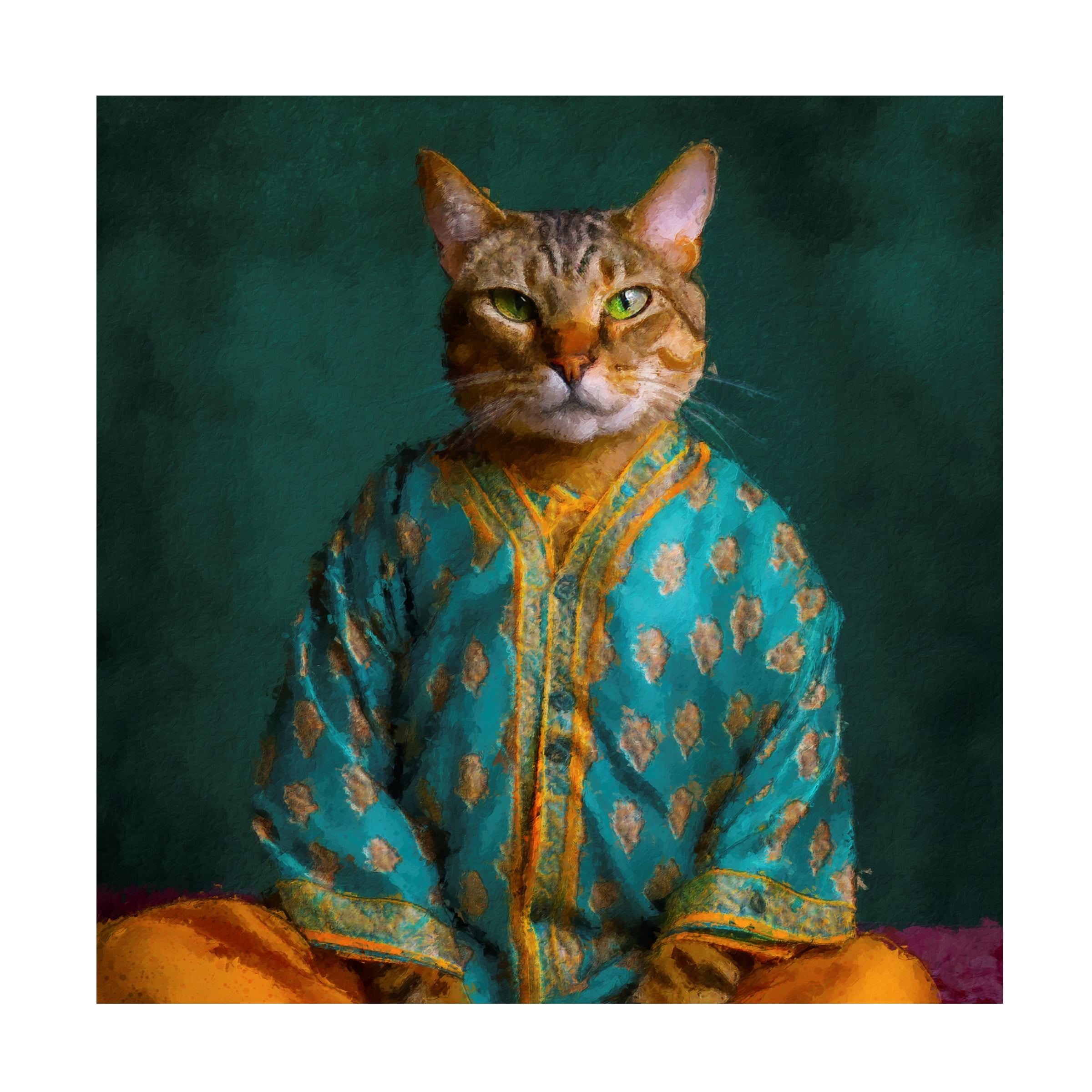 Canvas Wall Art - Sean Parnell 'Tantric' Wall Art for Living Room, Bedroom, or Office DÃ©cor by Trademark Fine Art - 18 x 18 Inches