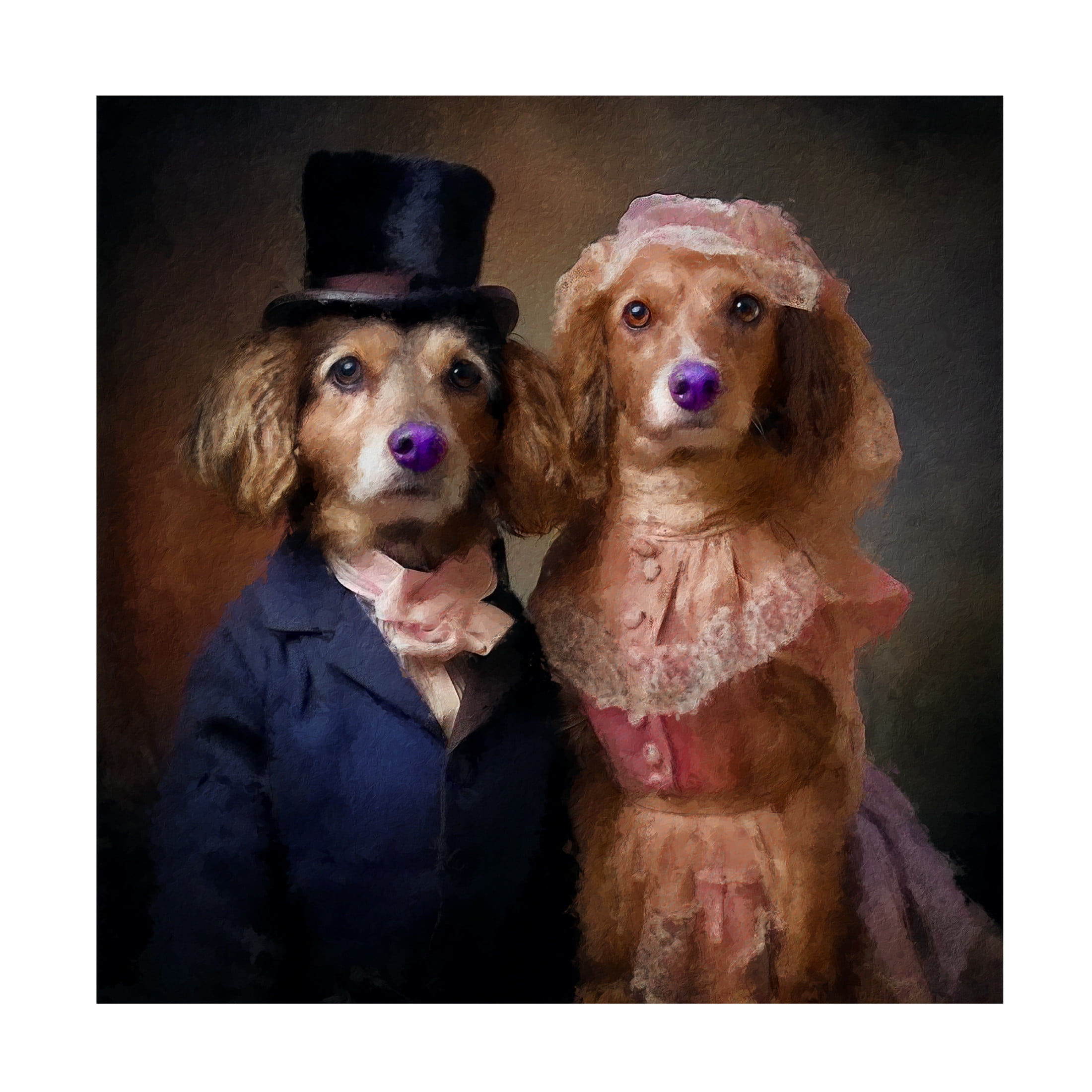 Canvas Wall Art - Sean Parnell 'Wedding 2' Wall Art for Living Room, Bedroom, or Office Décor by Trademark Fine Art - 14 x 14 Inches