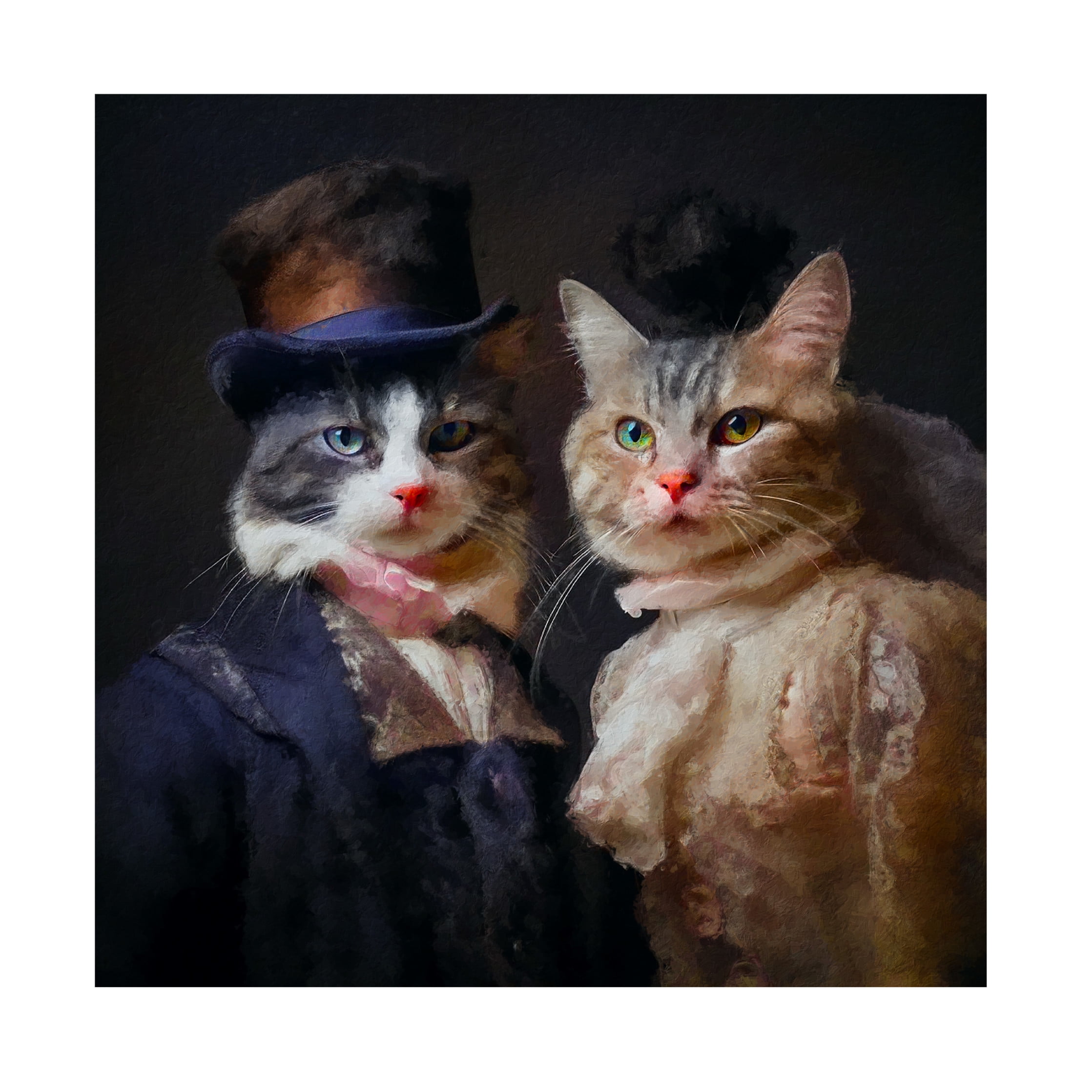 Canvas Wall Art - Sean Parnell 'Wedding' Wall Art for Living Room, Bedroom, or Office Décor by Trademark Fine Art - 35 x 35 Inches