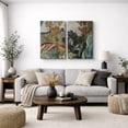 thumbnail image 1 of Canvas Wall Art Set of 2 Abstract Country Landscape Prints for Living Room Decoration - 16"x24" x 2, 1 of 8