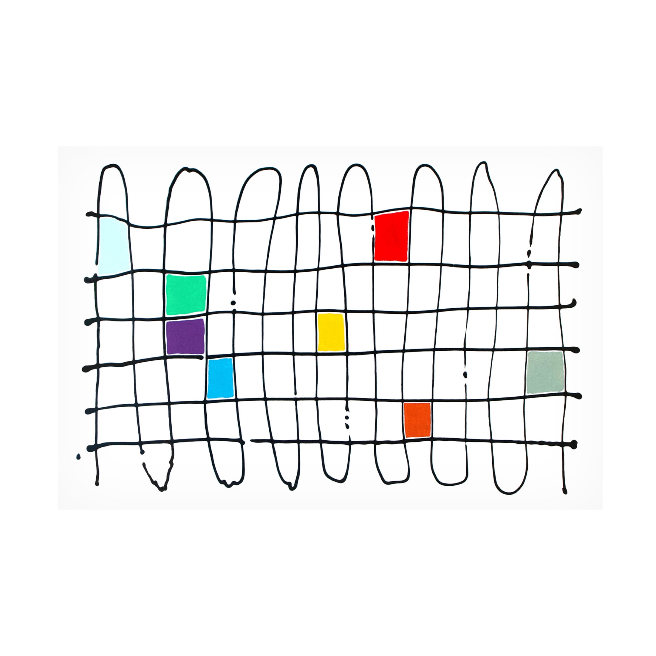 Canvas Wall Art - Sharon Pierce McCullough 'Always Connected' Wall Art for Living Room, Bedroom, or Office Décor by Trademark Fine Art - 32 x 22 Inches