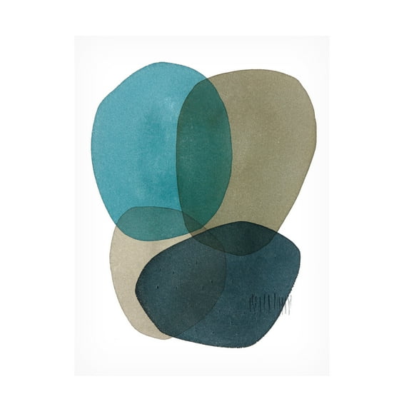 Canvas Wall Art - Simone Christen 'Amazonas II' Wall Art for Living Room, Bedroom, or Office Décor by Trademark Fine Art - 14 x 19 Inches