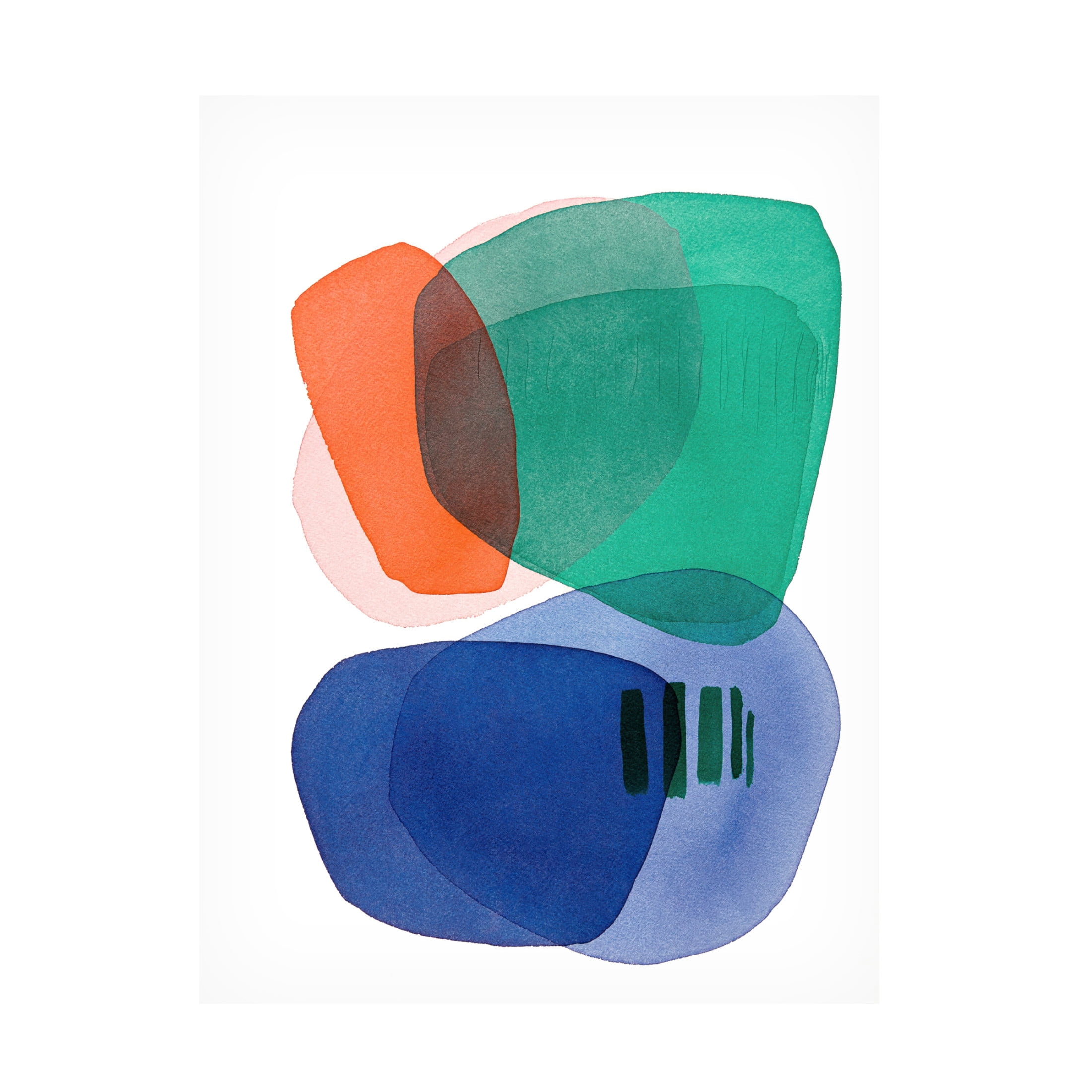 Canvas Wall Art - Simone Christen 'Helen At The Lido V' Wall Art for Living Room, Bedroom, or Office Décor by Trademark Fine Art - 35 x 47 Inches