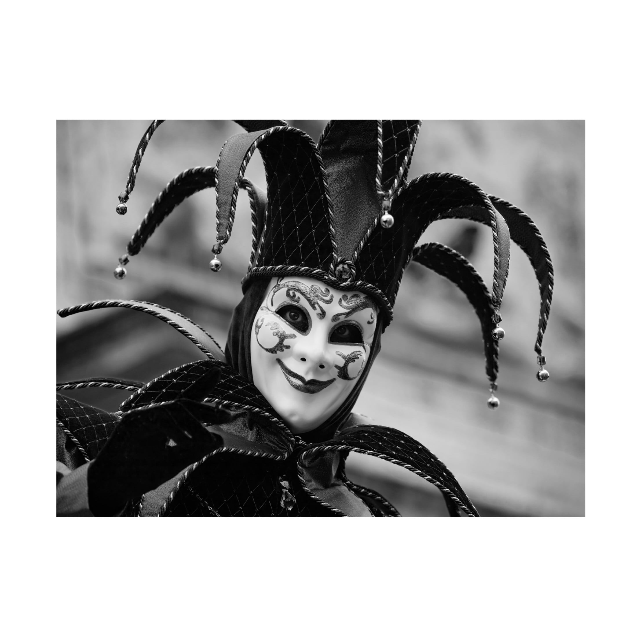 Canvas Wall Art - Stefan Nielsen 'Jester' Wall Art for Living Room, Bedroom, or Office Décor by Trademark Fine Art - 19 x 14 Inches
