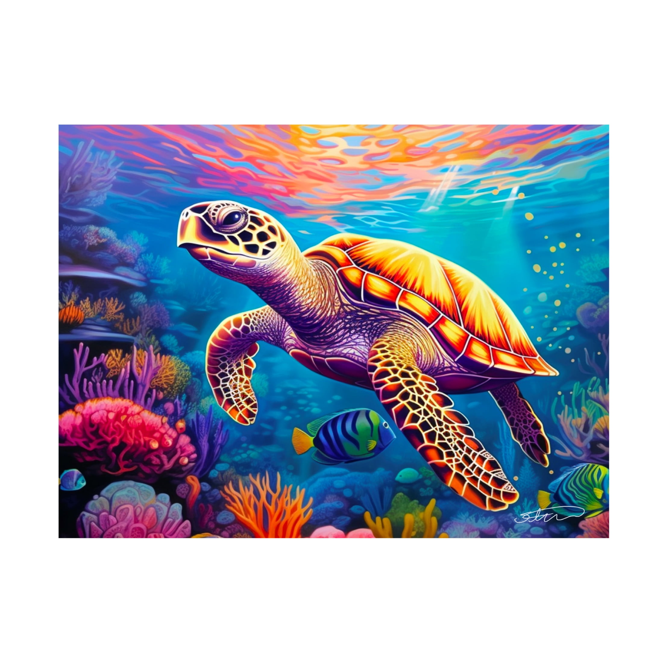 Canvas Wall Art - Stewart 'Caribbean Dream' Wall Art for Living Room, Bedroom, or Office Décor by Trademark Fine Art - 19 x 14 Inches