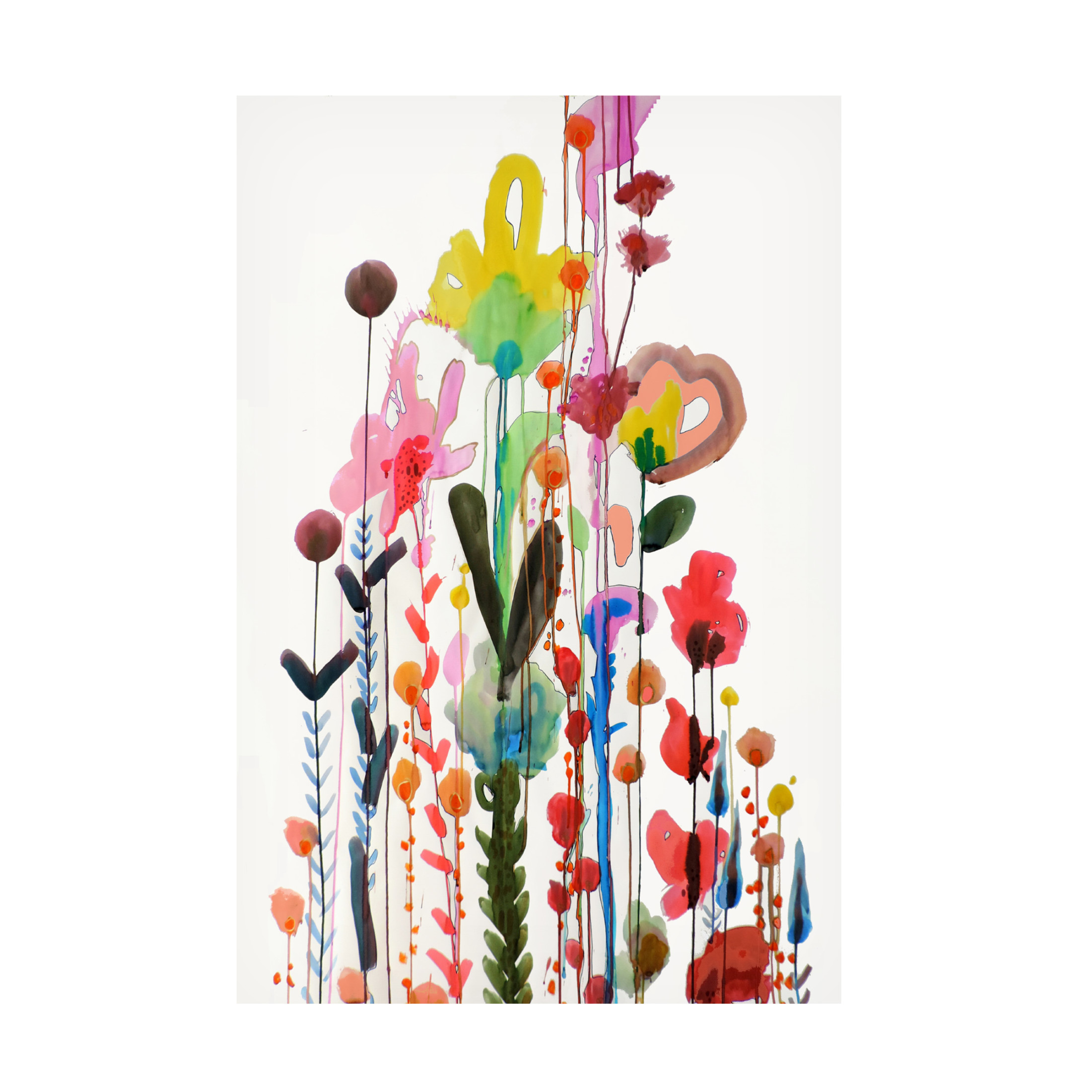 Canvas Wall Art - Sylvie Demers 'Viva La Vida' Wall Art for Living Room, Bedroom, or Office Décor by Trademark Fine Art - 16 x 24 Inches