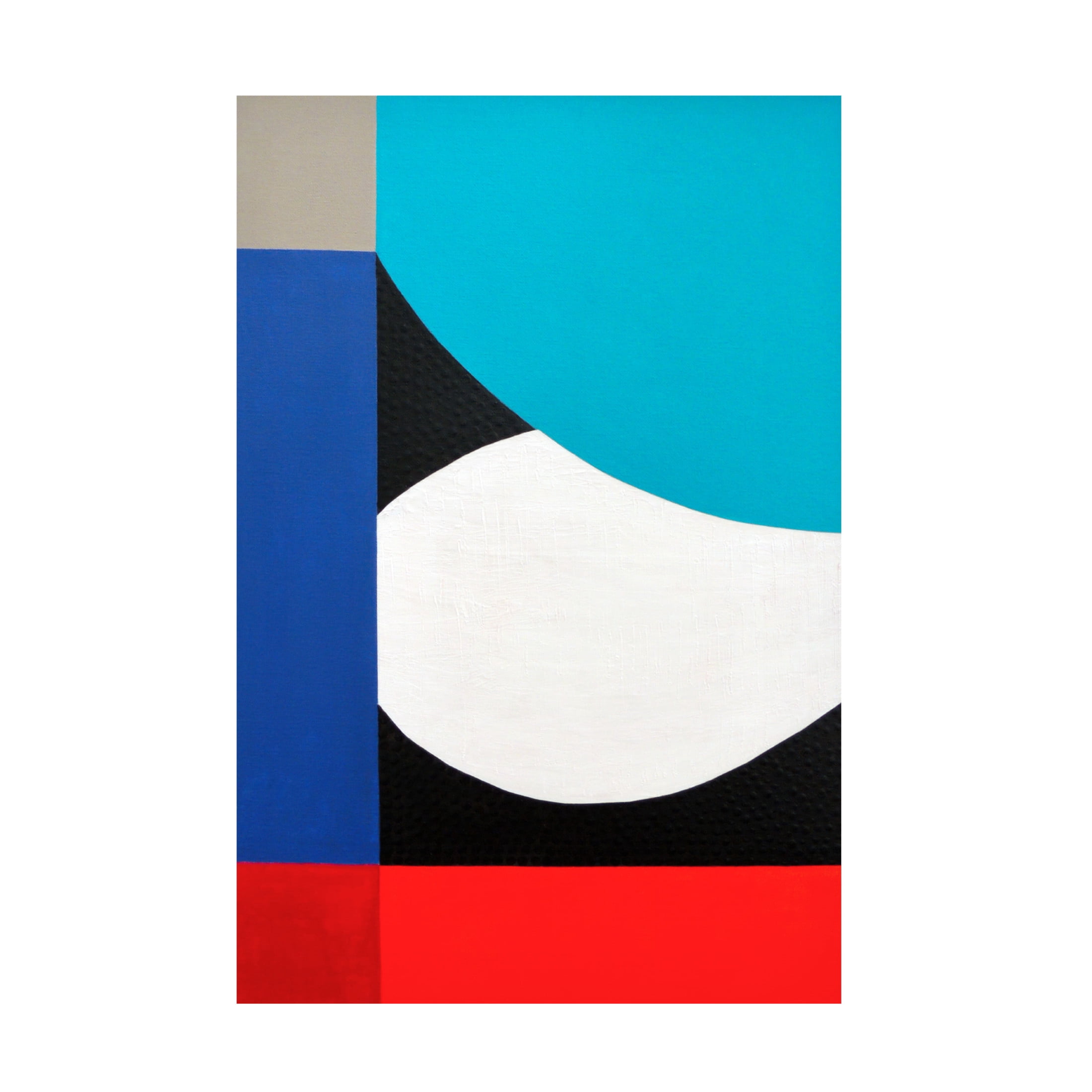 Canvas Wall Art - Sylvie Hamou 'A Colorful Existence III' Wall Art for Living Room, Bedroom, or Office Décor by Trademark Fine Art - 12 x 19 Inches
