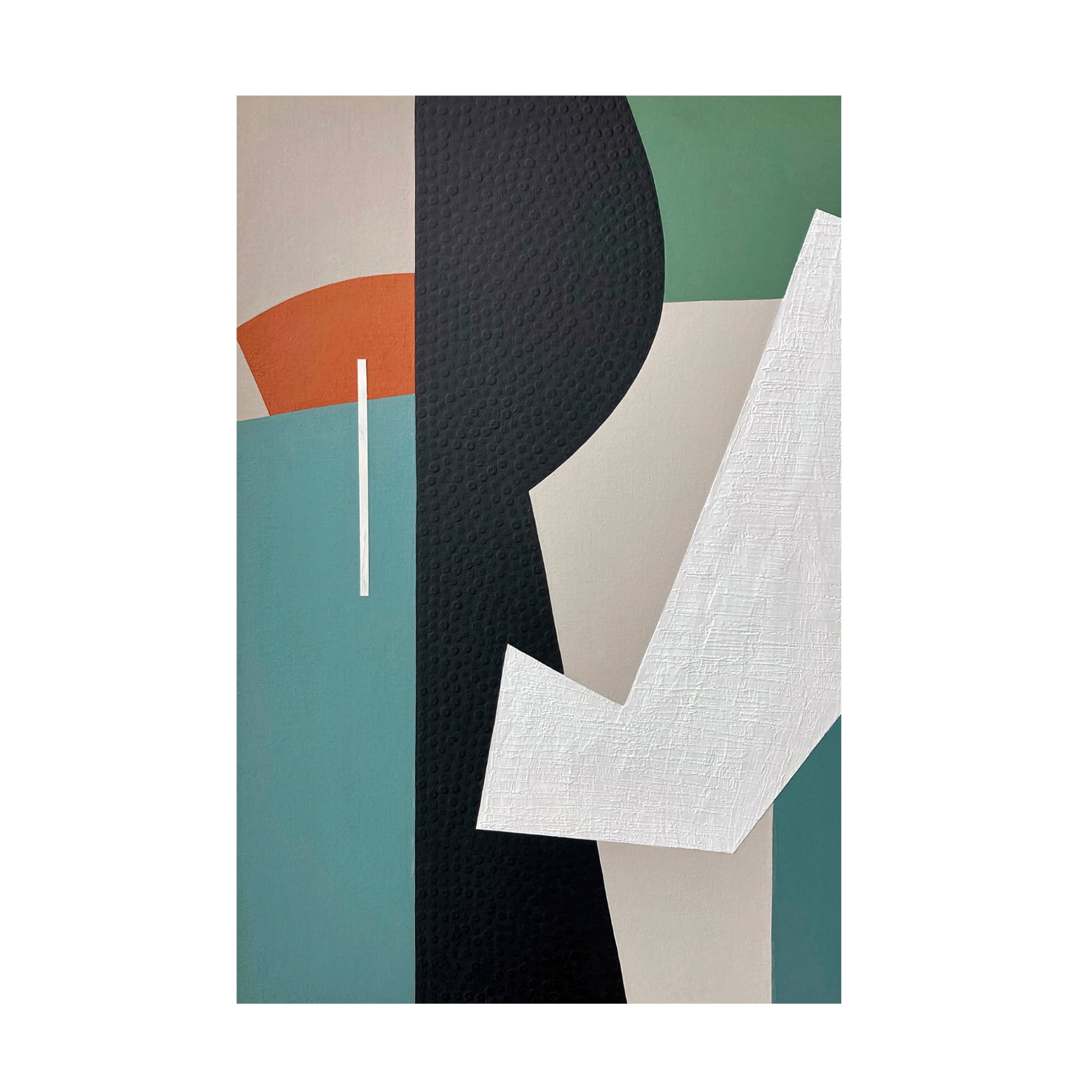 Canvas Wall Art - Sylvie Hamou 'A Matter of Form II' Wall Art for Living Room, Bedroom, or Office Décor by Trademark Fine Art - 16 x 24 Inches