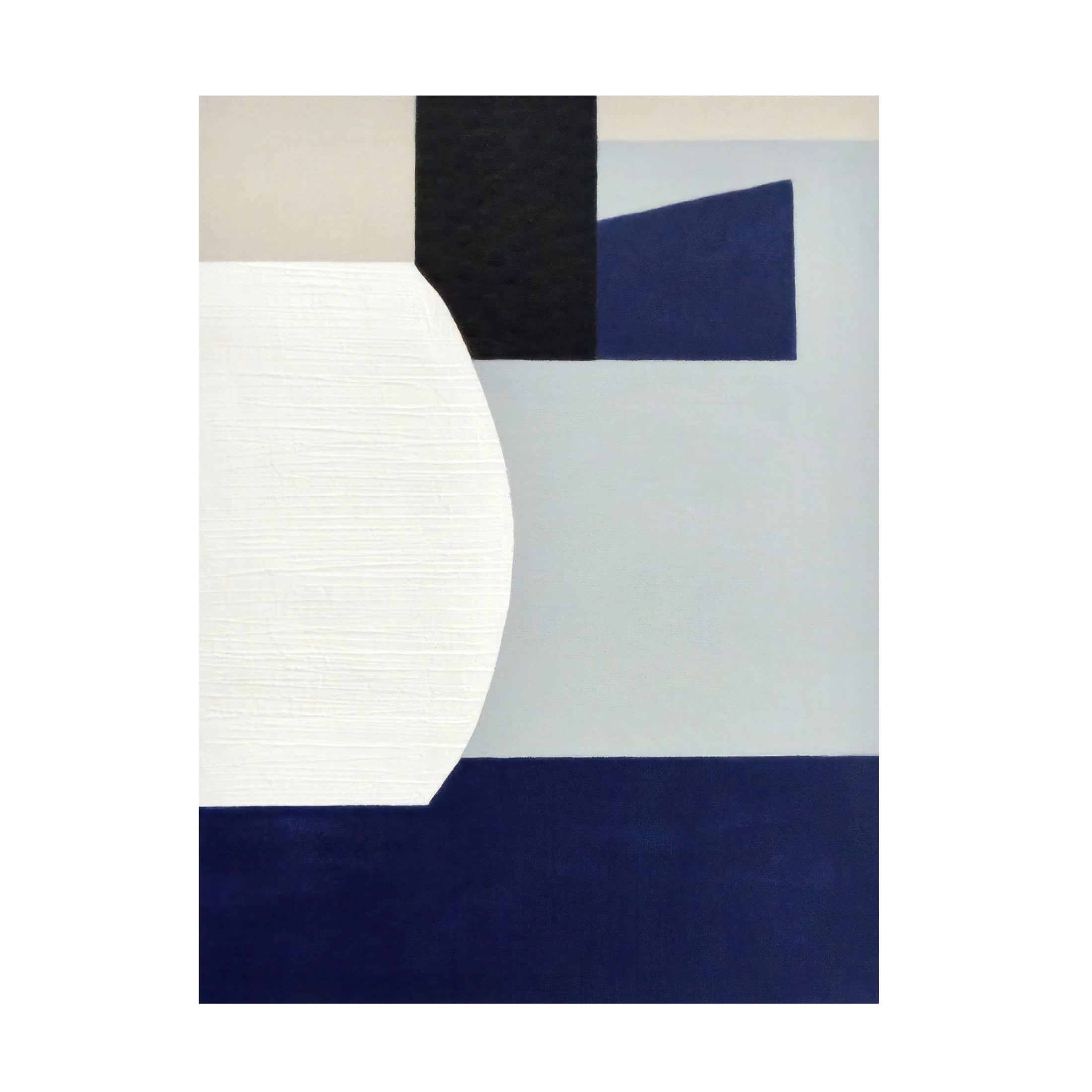 Canvas Wall Art - Sylvie Hamou 'In My Element IV' Wall Art for Living Room, Bedroom, or Office Décor by Trademark Fine Art - 14 x 19 Inches