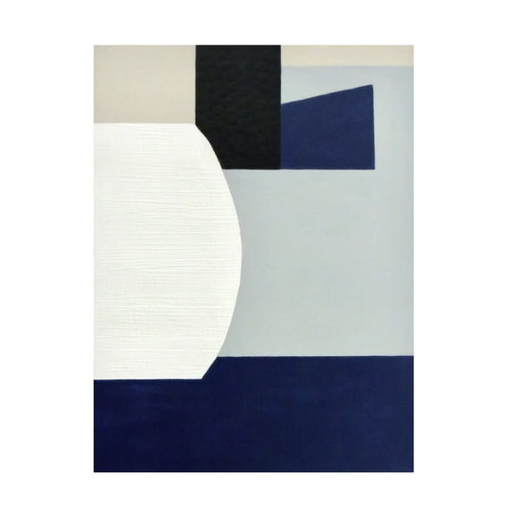 Canvas Wall Art - Sylvie Hamou 'In My Element IV' Wall Art for Living Room, Bedroom, or Office Décor by Trademark Fine Art - 14 x 19 Inches