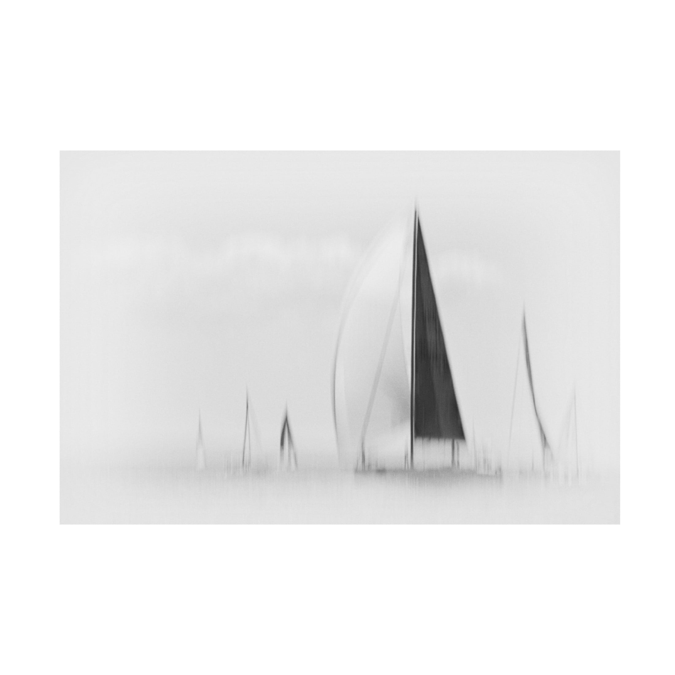 Canvas Wall Art - Tamara Brneli? 'Sailing With Dreams' Wall Art for Living Room, Bedroom, or Office D?cor by Trademark Fine Art - 24 x 16 Inches