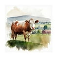 thumbnail image 1 of Canvas Wall Art - The Golden Valley 'Herefordshires Finest' Wall Art for Living Room, Bedroom, or Office Décor by Trademark Fine Art - 24 x 24 Inches, 1 of 4