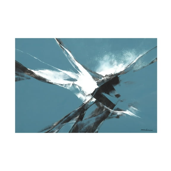 Canvas Wall Art - Thomas Leung 'Explorations II' Wall Art for Living Room, Bedroom, or Office Décor by Trademark Fine Art - 19 x 12 Inches