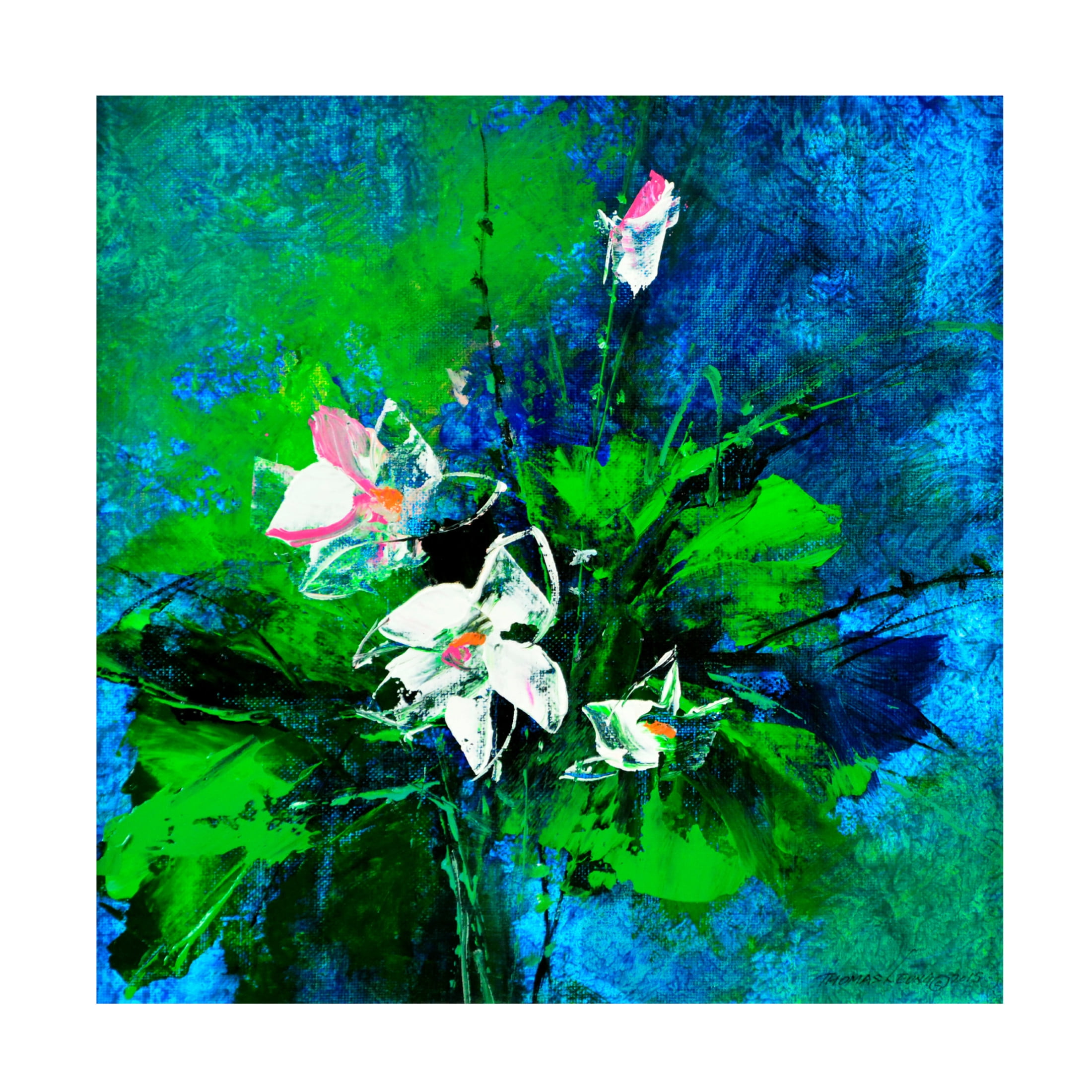 Canvas Wall Art - Thomas Leung 'Gentleman II' Wall Art for Living Room, Bedroom, or Office Décor by Trademark Fine Art - 14 x 14 Inches