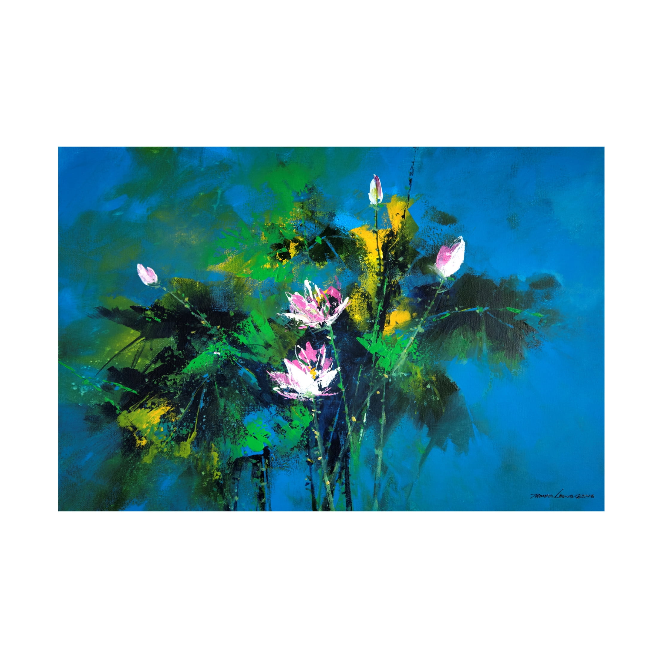 Canvas Wall Art - Thomas Leung 'Gentleman V' Wall Art for Living Room, Bedroom, or Office Décor by Trademark Fine Art - 32 x 22 Inches