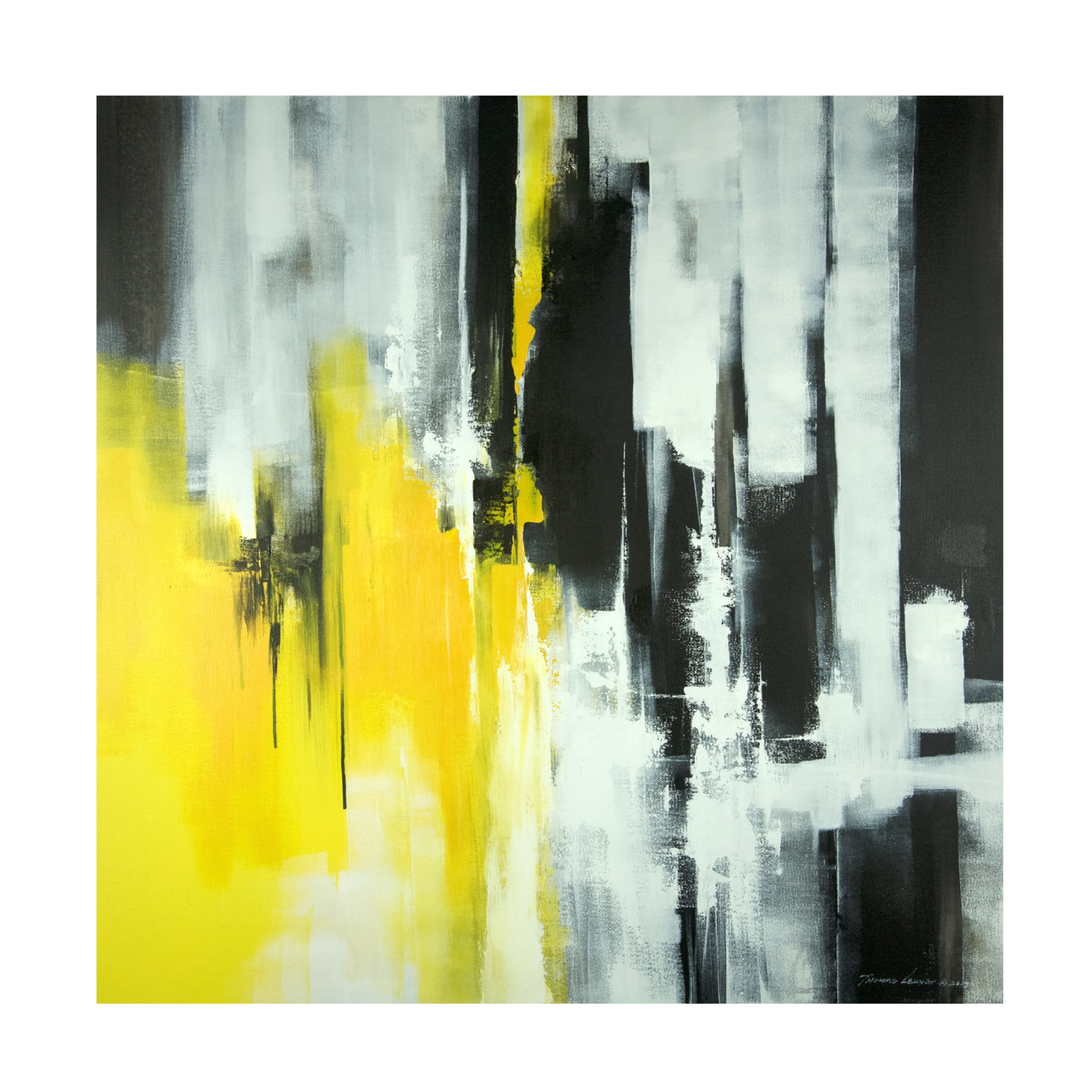 Canvas Wall Art - Thomas Leung 'Life' Wall Art for Living Room, Bedroom, or Office Décor by Trademark Fine Art - 24 x 24 Inches