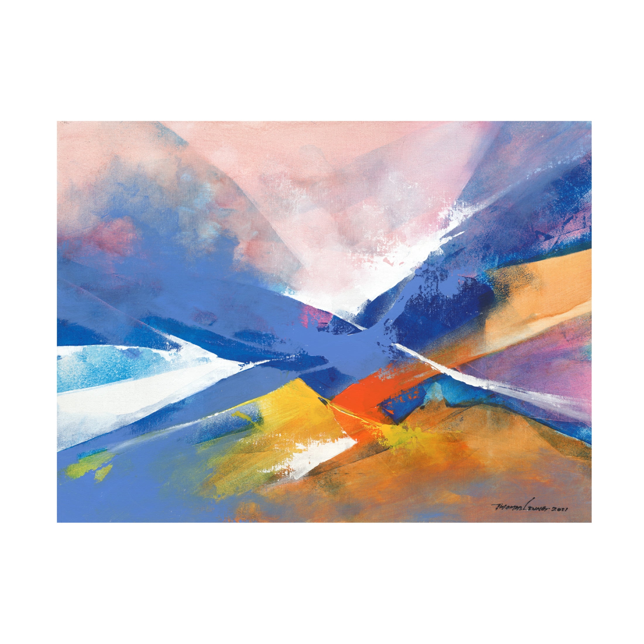 Canvas Wall Art - Thomas Leung 'Temptation' Wall Art for Living Room, Bedroom, or Office Décor by Trademark Fine Art - 47 x 35 Inches
