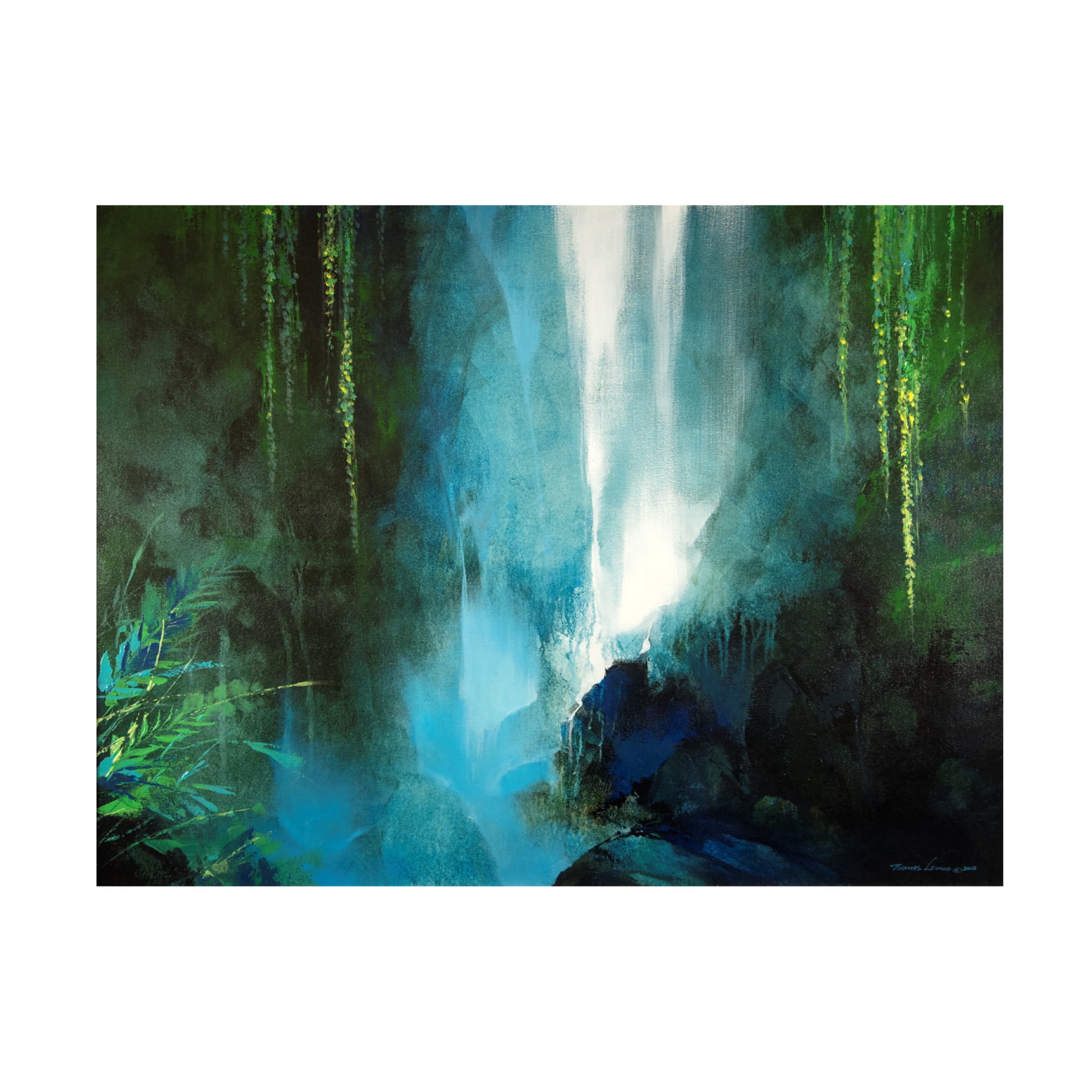 Canvas Wall Art - Thomas Leung 'The Secret Place' Wall Art for Living Room, Bedroom, or Office Décor by Trademark Fine Art - 24 x 18 Inches