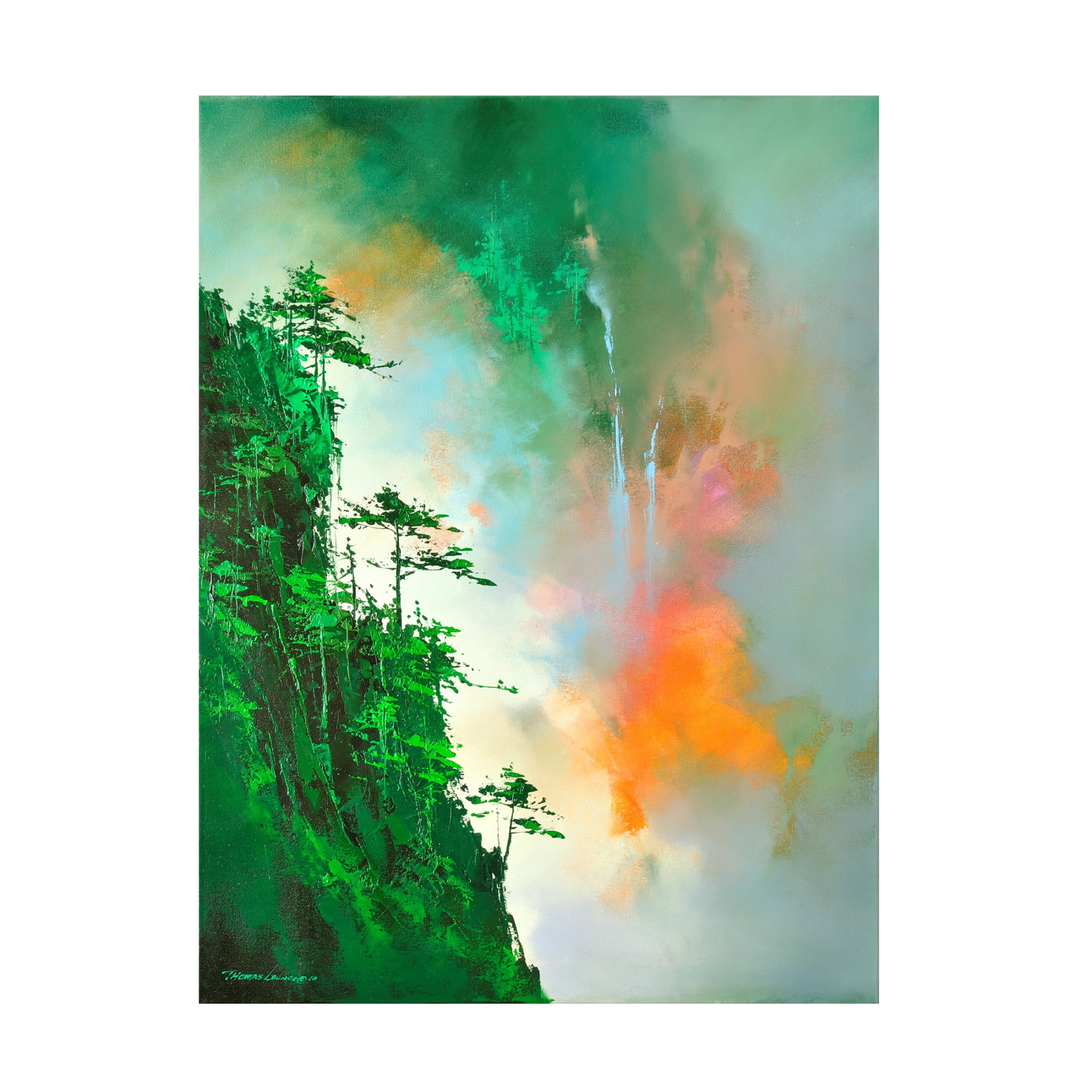 Canvas Wall Art - Thomas Leung 'Wonderland' Wall Art for Living Room, Bedroom, or Office Décor by Trademark Fine Art - 24 x 32 Inches