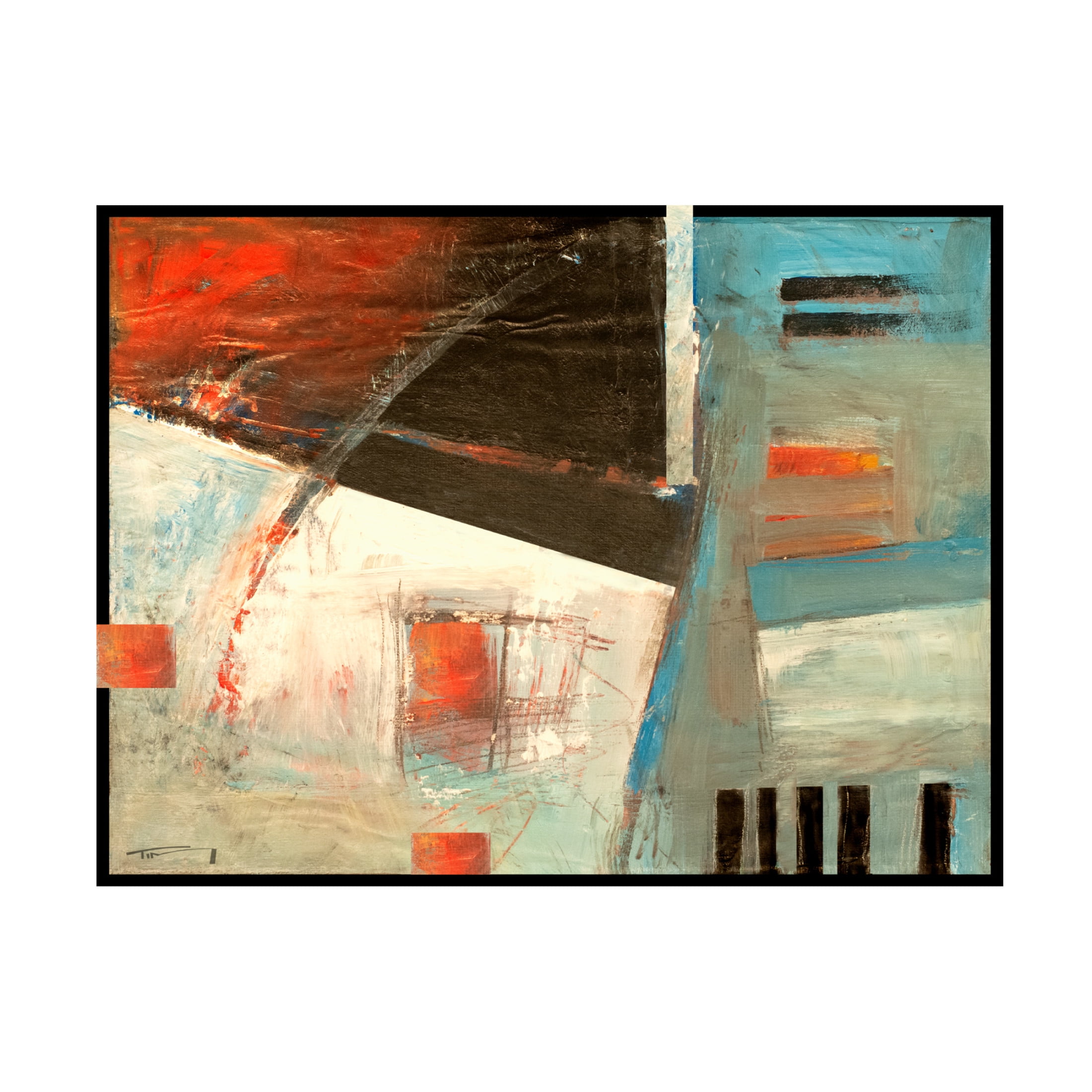 Canvas Wall Art - Tim Nyberg 'Akoustic' Wall Art for Living Room, Bedroom, or Office Décor by Trademark Fine Art - 24 x 18 Inches